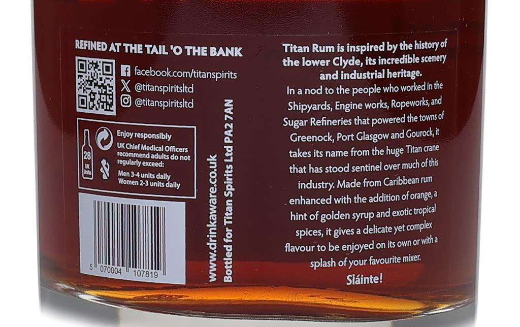 Titan Orange Rum 70cl - image 2