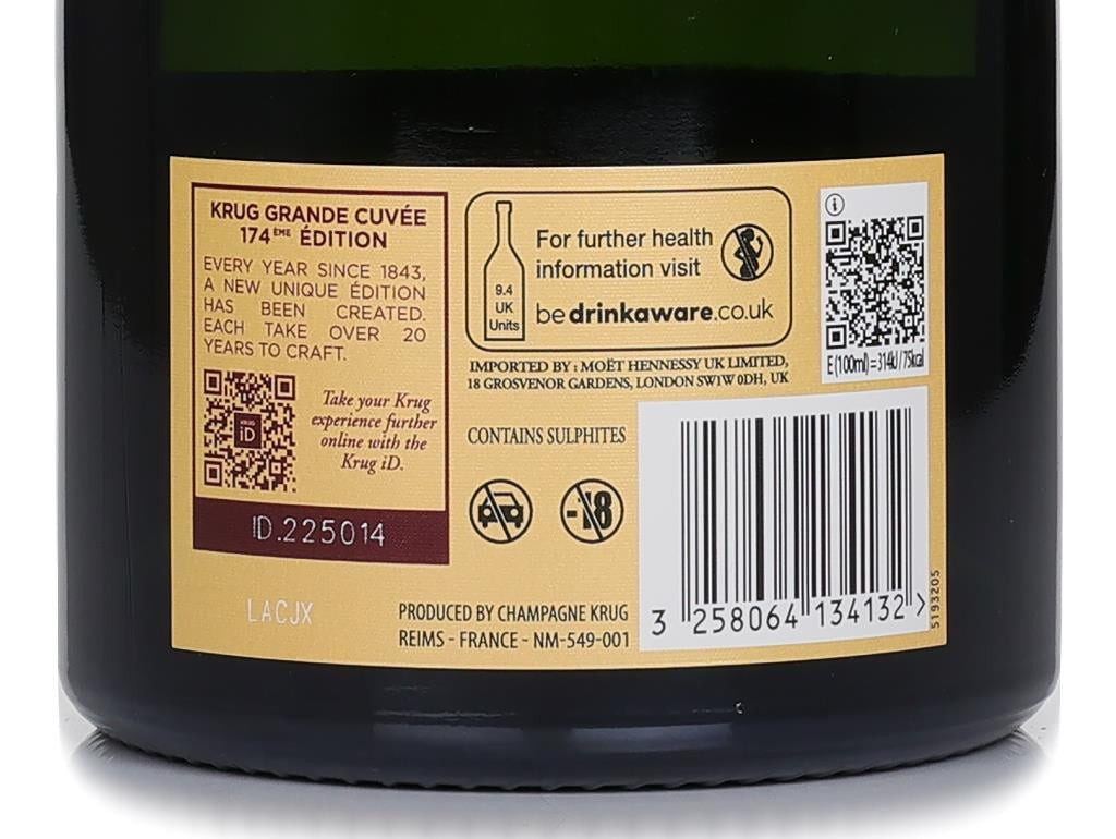 Krug Grande Cuvée 174th Edition Gift Box 75cl - image 2