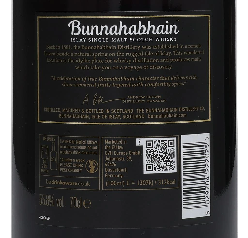 Bunnahabhain 12 Year Old Cask Strength - 2026 Edition 70cl Whisky - image 2