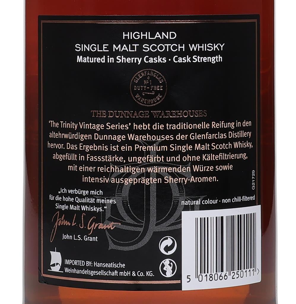 Glenfarclas Vintage 2014 (bottled 2025) - The Trinity Vintage Series 70cl Whisky - image 2