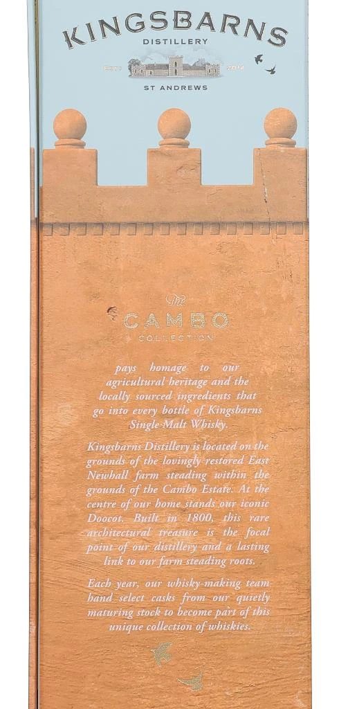 Kingsbarns Cambo Collection 1st Edition 70cl Whisky - image 3