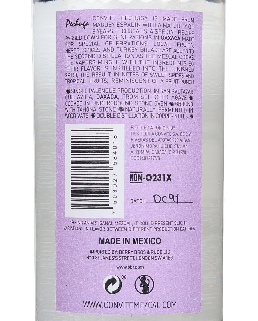 Convite Pechuga Mezcal 70cl - image 2