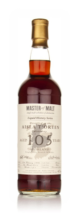Aisla T'Orten 105 Year Old 1906 - Liquid History (Master of Malt