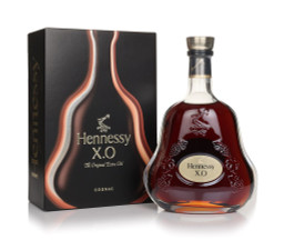 L33947mHD4 Jas Hennessy XO ジャズ ヘネシー クリアボトル 金キャップ