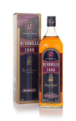 Bushmills 12 Year Old 1608 - 1990s 100cl Whisky | Master Of Malt