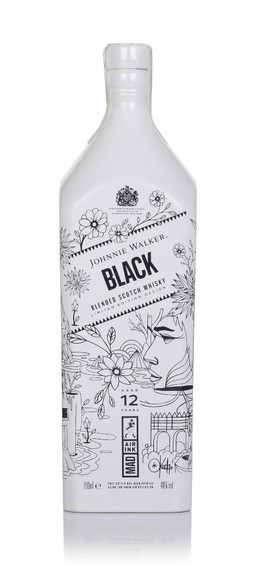 Johnnie Walker Black Label 12 Year Old - Air Ink Madrid Edition