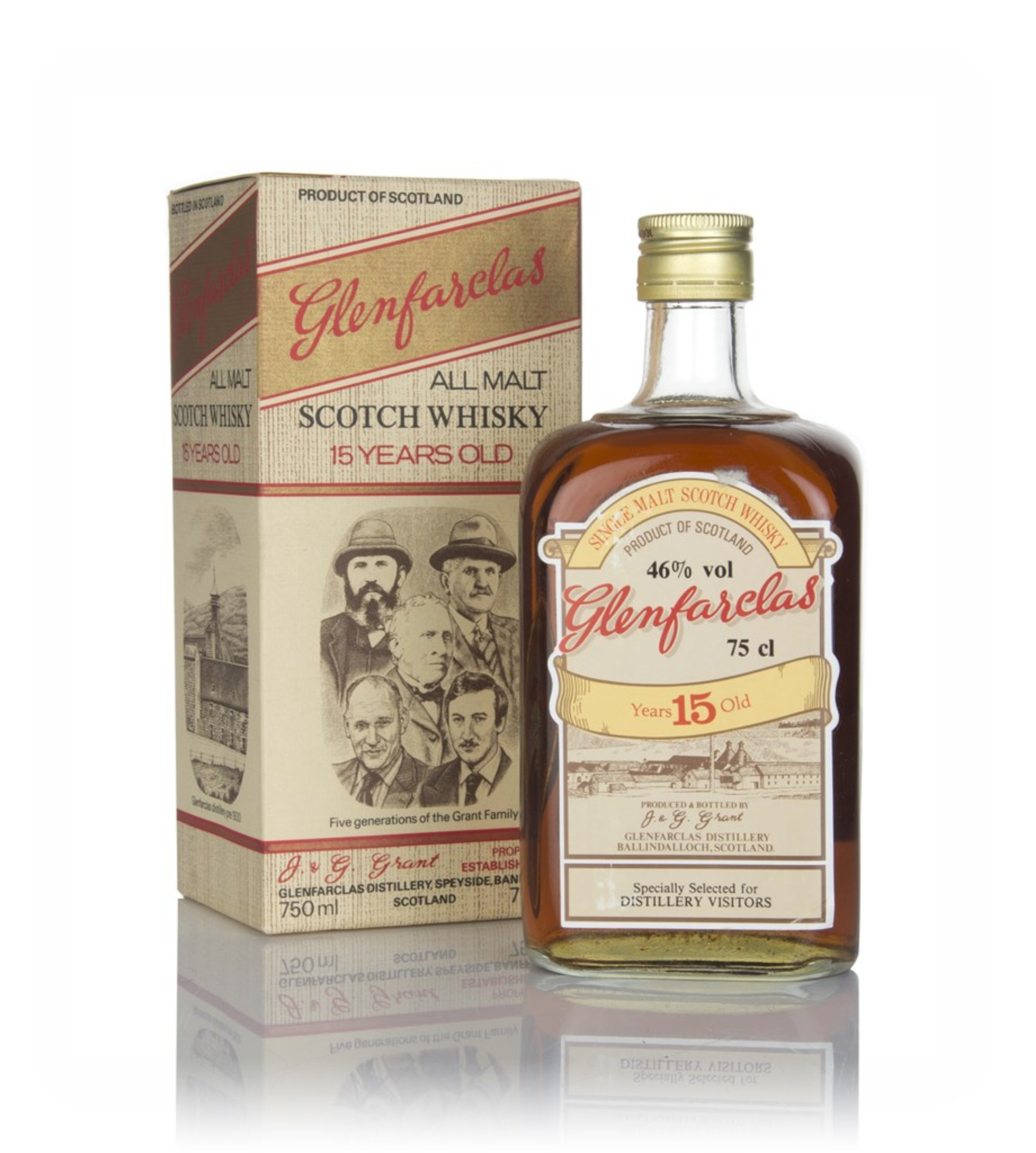 Glenfarclas 15 Year Old Distillery Visitors - 1980s 75cl
