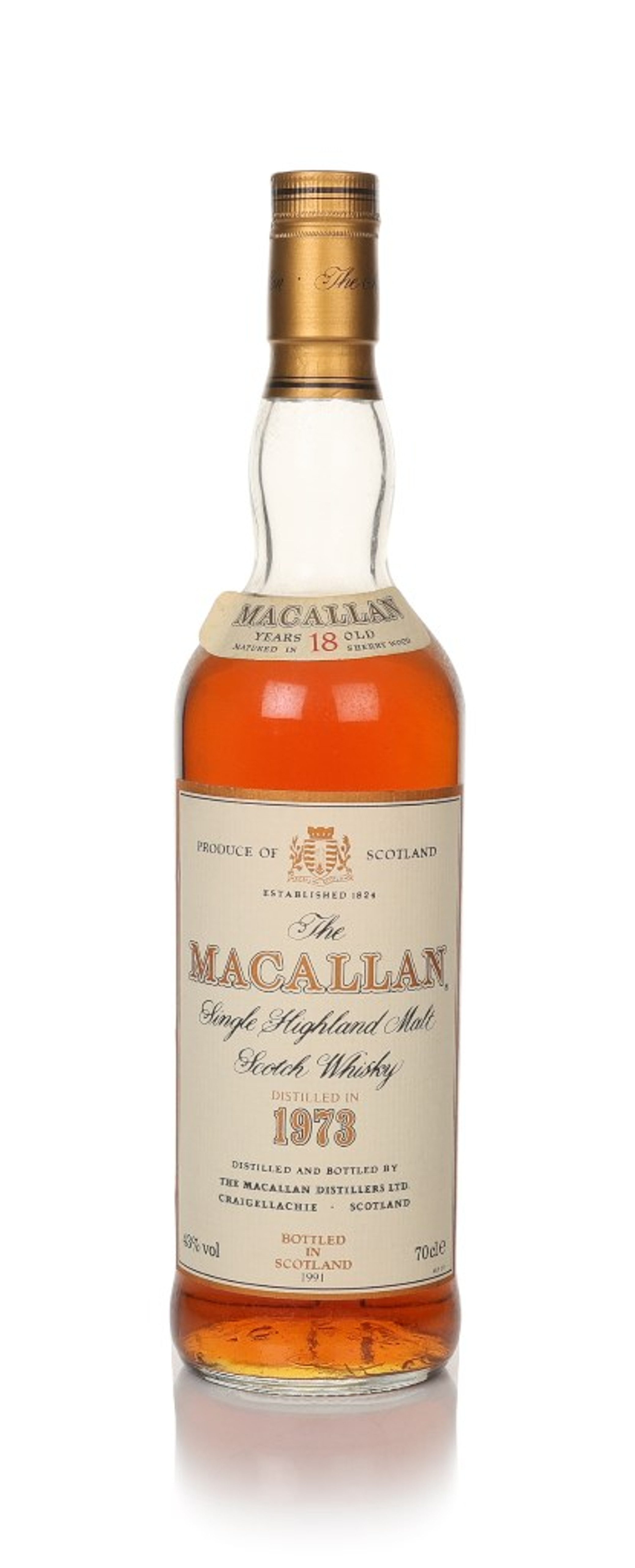 The Macallan 18 Year Old 1973 70cl