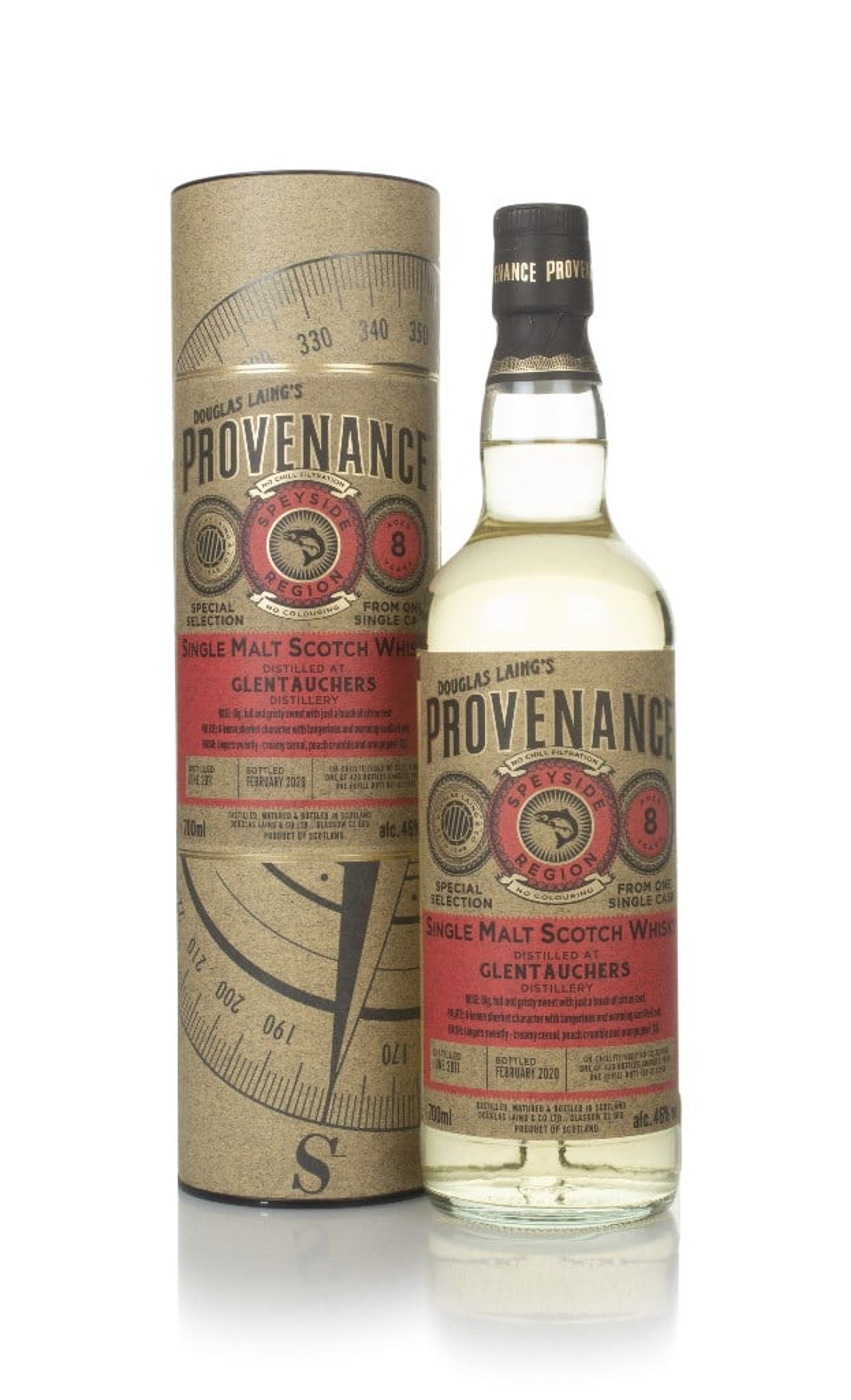Glentauchers 8 Year Old 2011 (cask 13898) - Provenance (Douglas Laing) 70cl