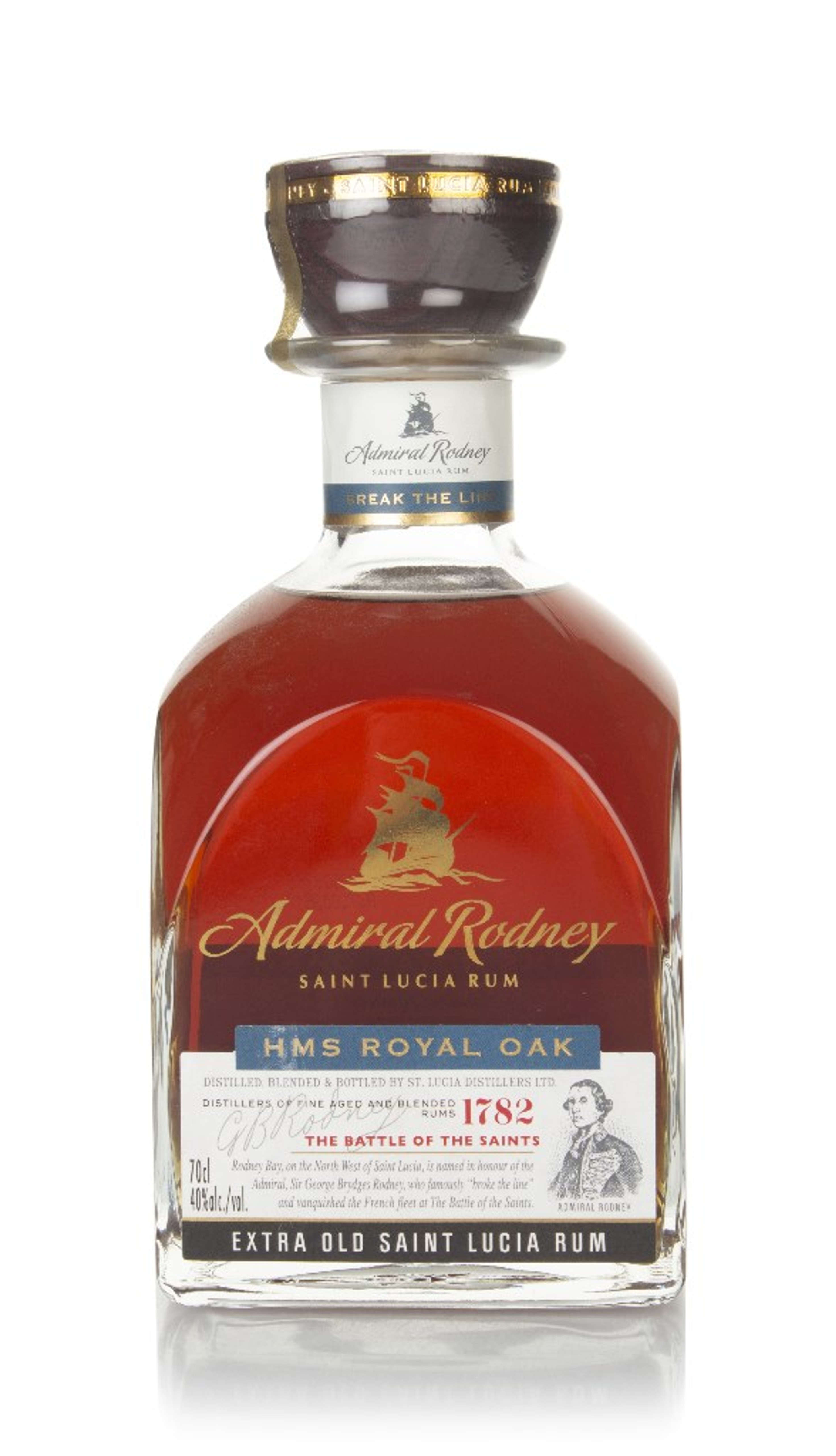 Admiral Rodney Rum - HMS Royal Oak 70cl