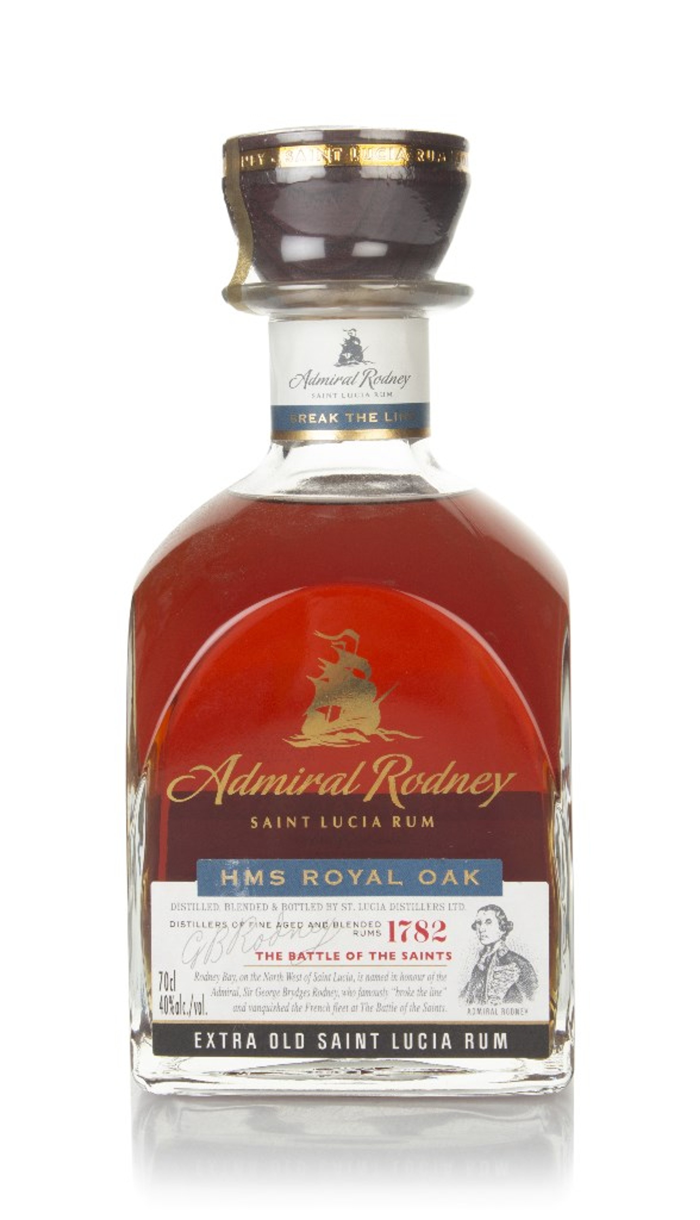 Admiral Rodney Rum - HMS Royal Oak 70cl