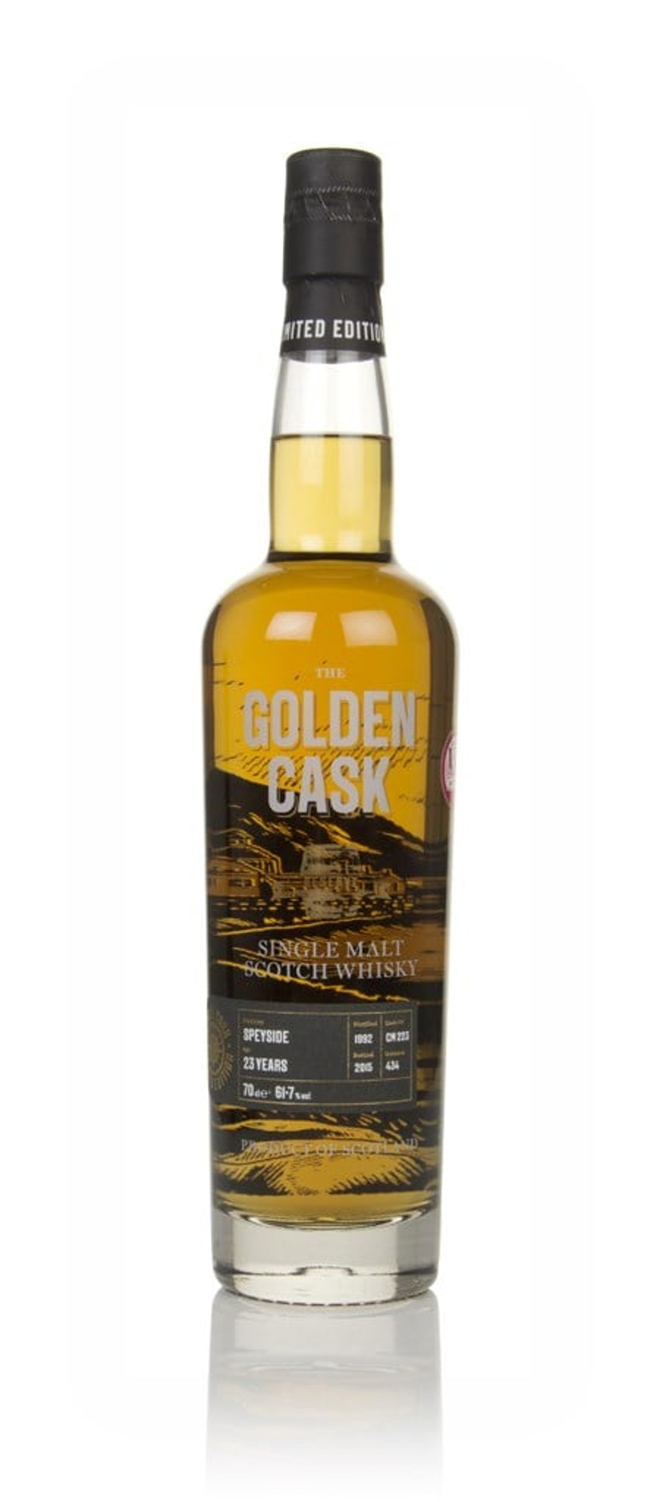 Speyside 23 Year Old 1992 (cask CM223) - The Golden Cask (House of Macduff) 70cl