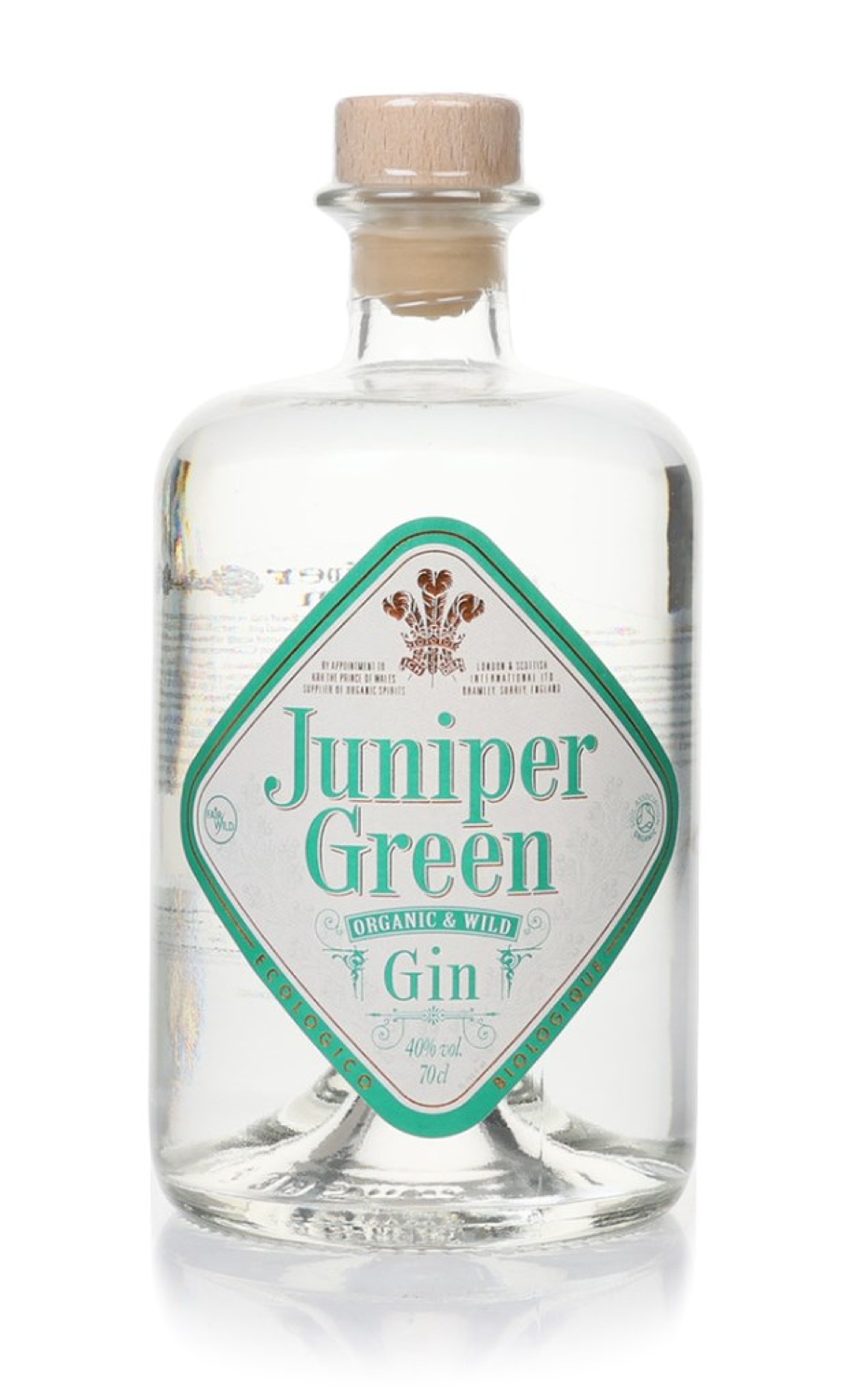 Juniper Green Organic London Dry Gin 70cl
