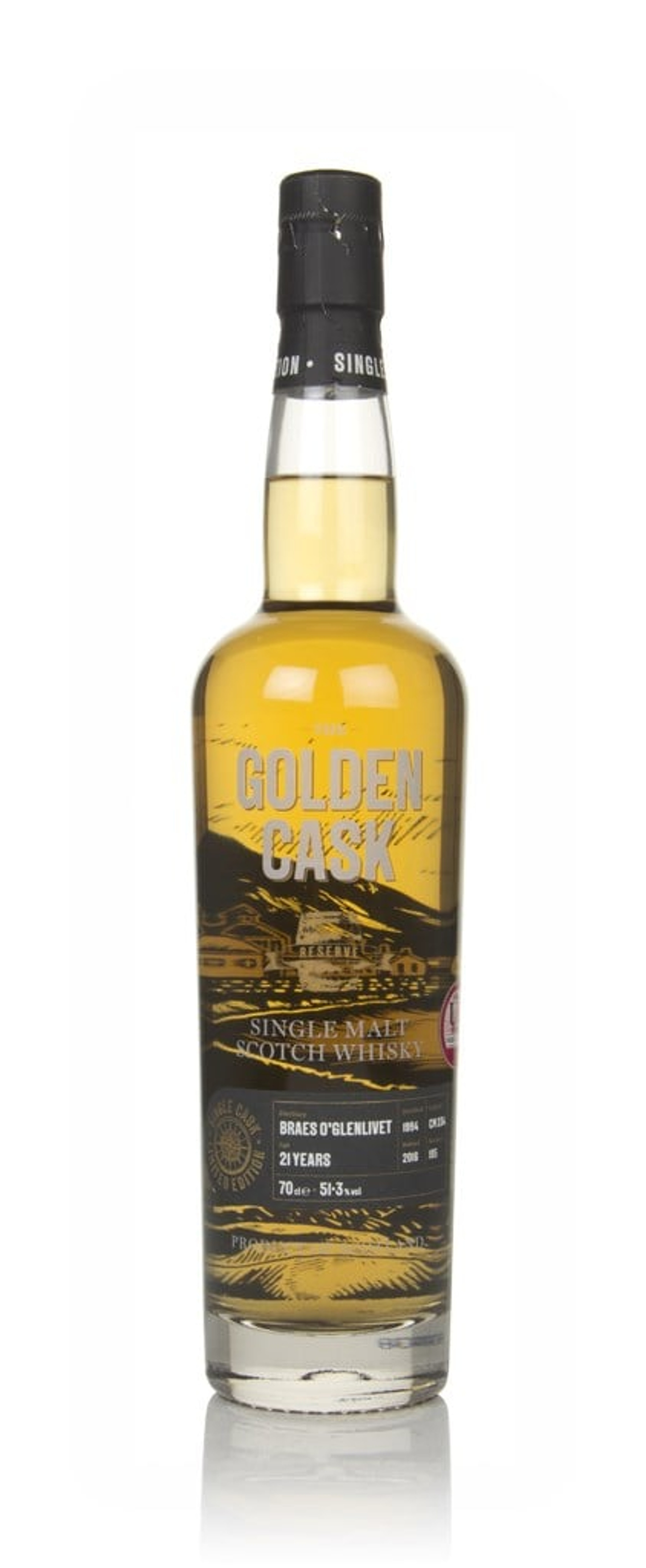 Braeval 21 Year Old 1994 (cask CM234) - The Golden Cask (House of Macduff) 70cl