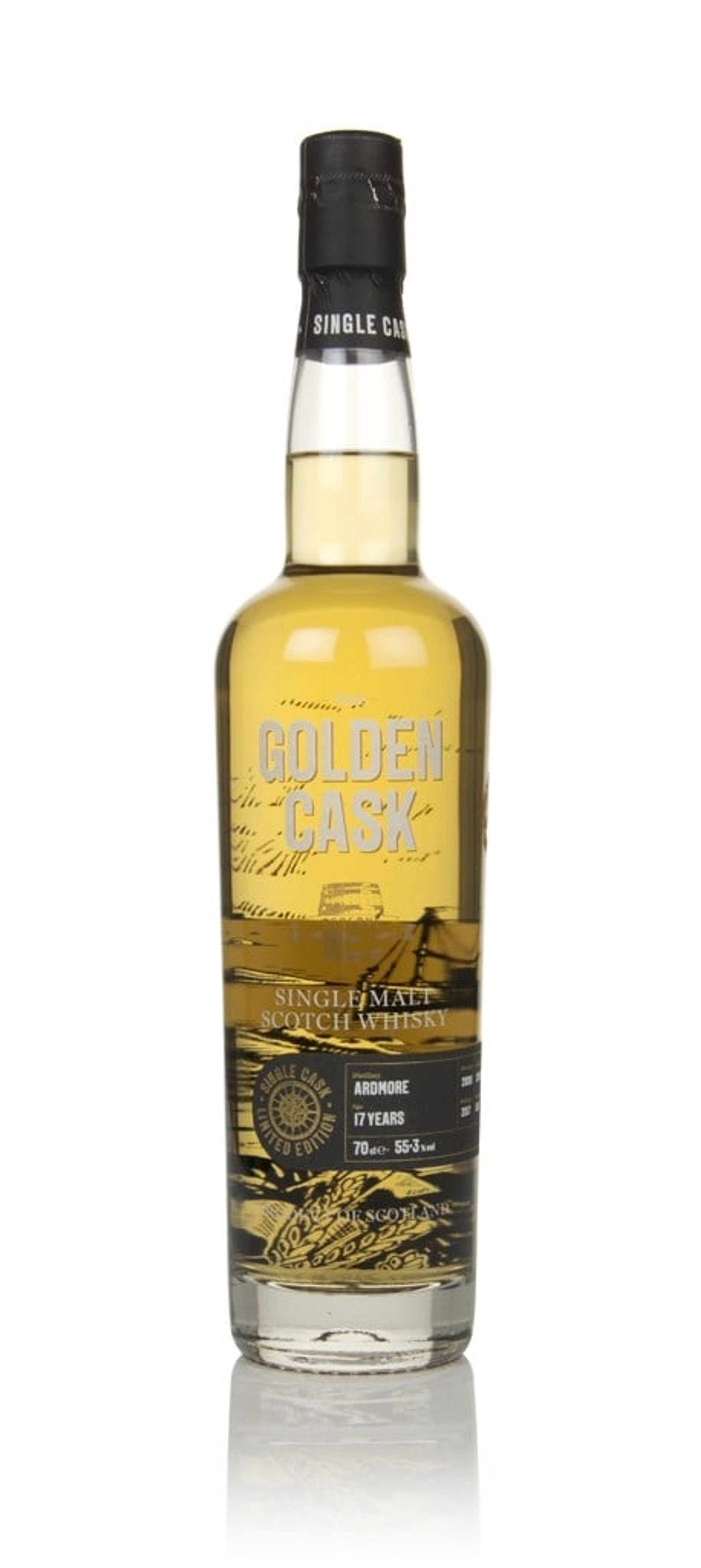 Ardmore 17 Year Old 2000 (cask CM242) - The Golden Cask (House of Macduff) 70cl
