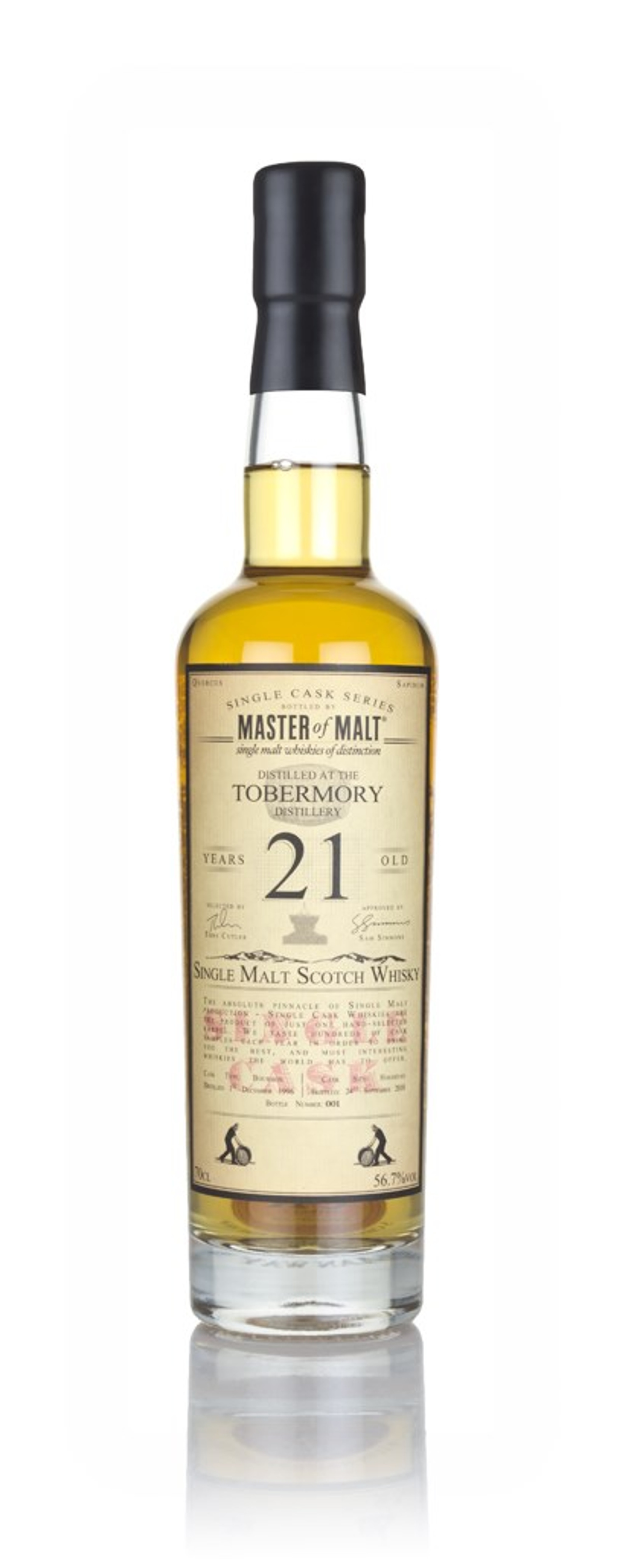 Tobermory 21 Year Old 1996 Single Cask (Master of Malt) 70cl