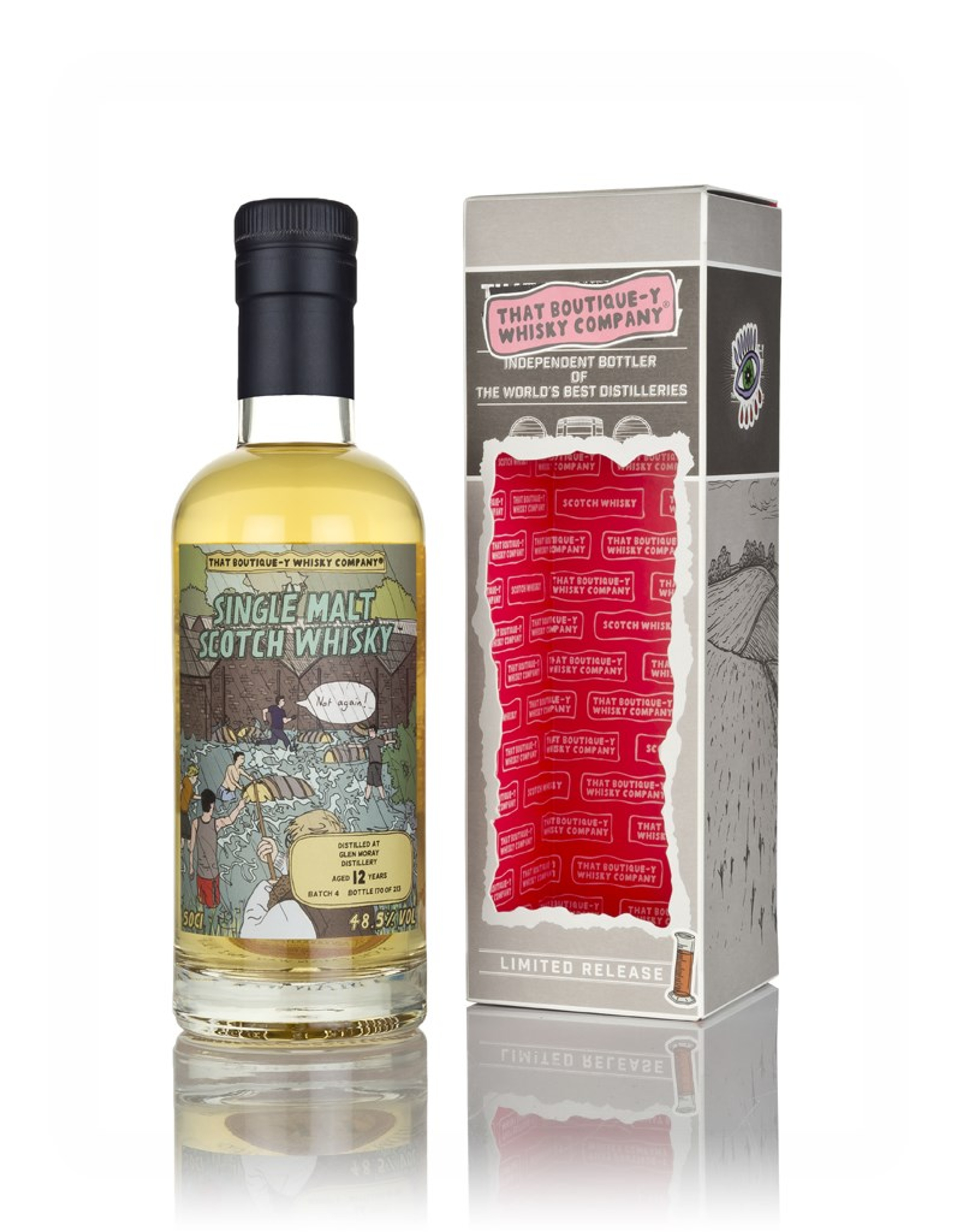 Glen Moray 12 Year Old (That Boutique-y Whisky Company) 50cl