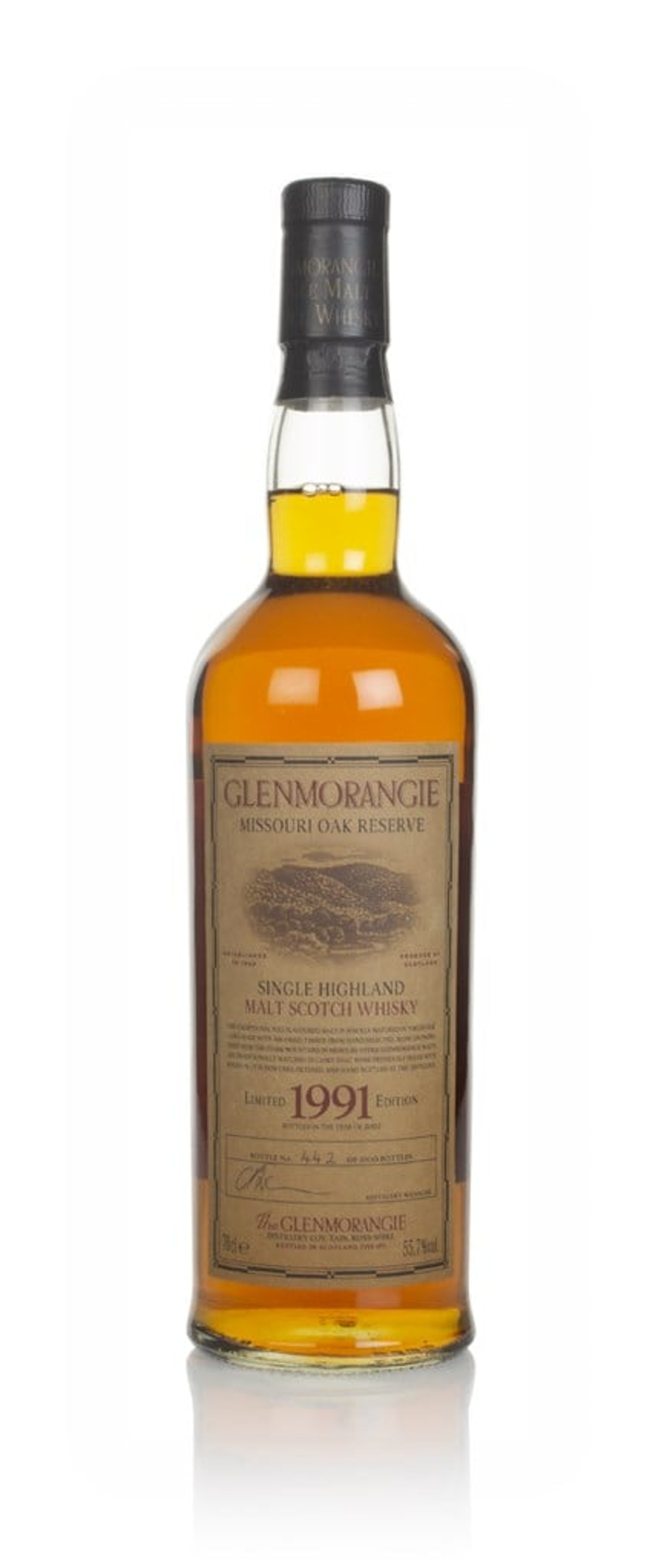 Glenmorangie 1991 (bottled 2002) - Missouri Oak Reserve 70cl