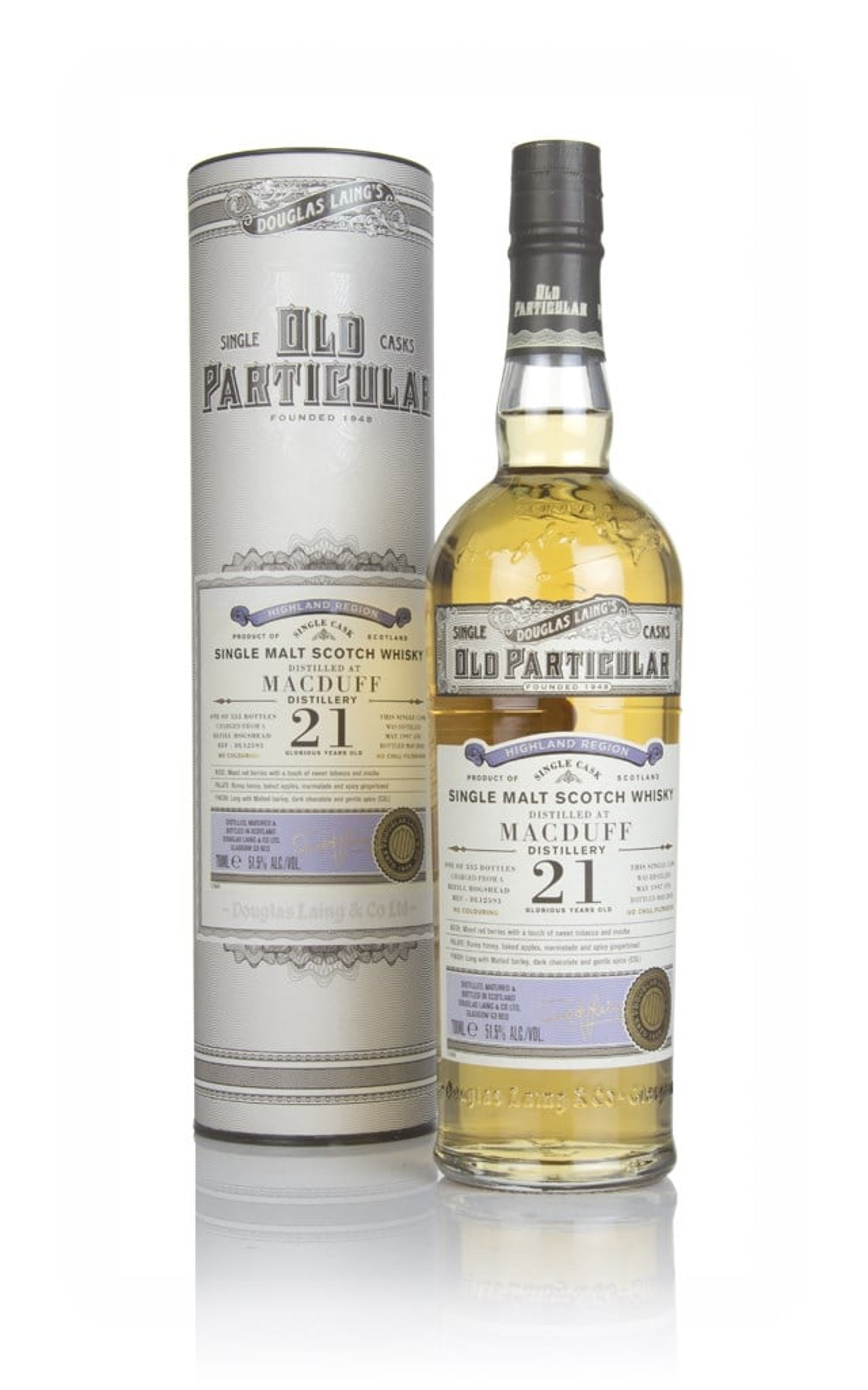 Macduff 21 Year Old 1997 (cask 12593) - Old Particular (Douglas Laing) 70cl
