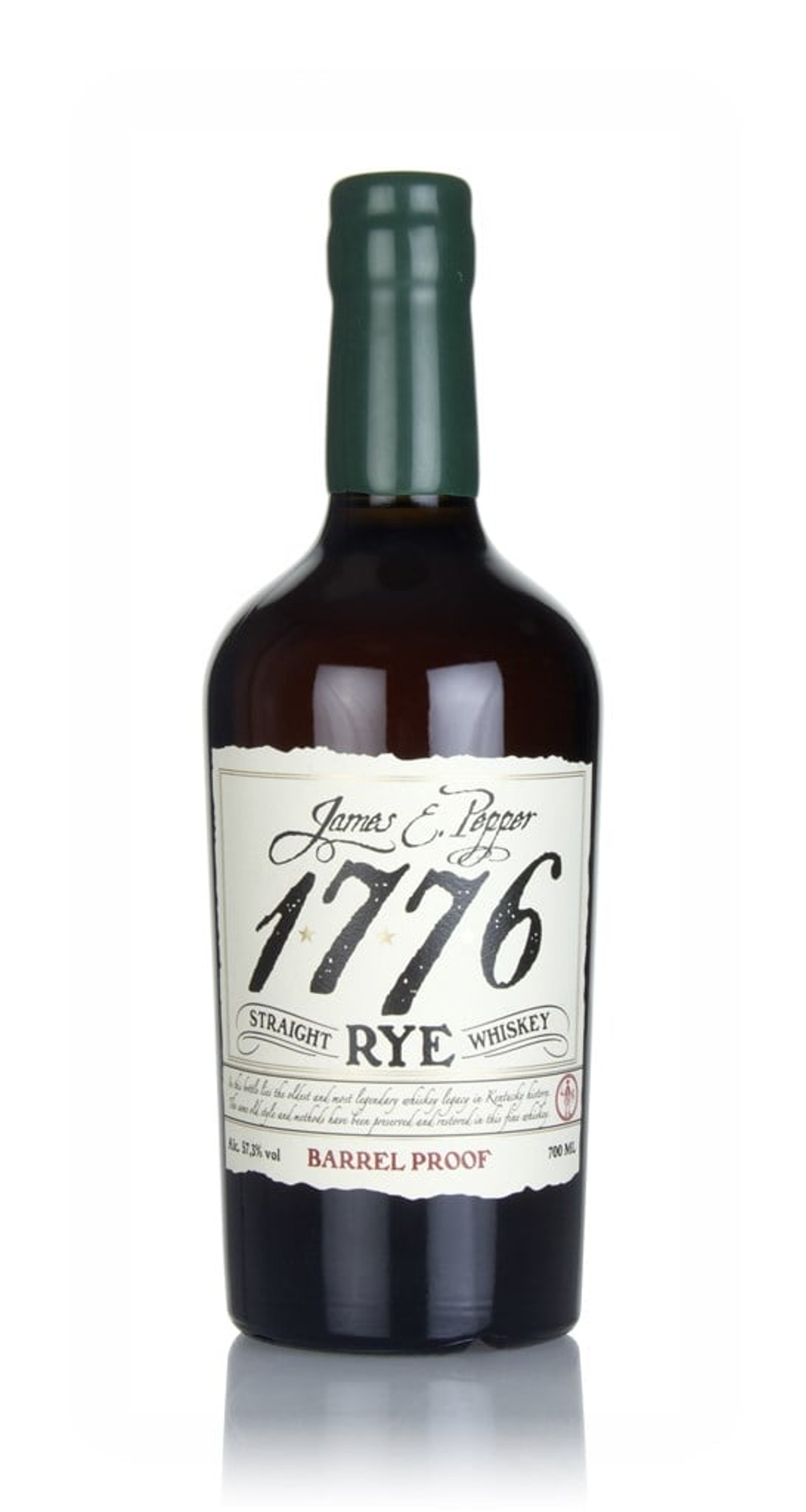 1776 Straight Rye Whiskey - Barrel Proof 70cl