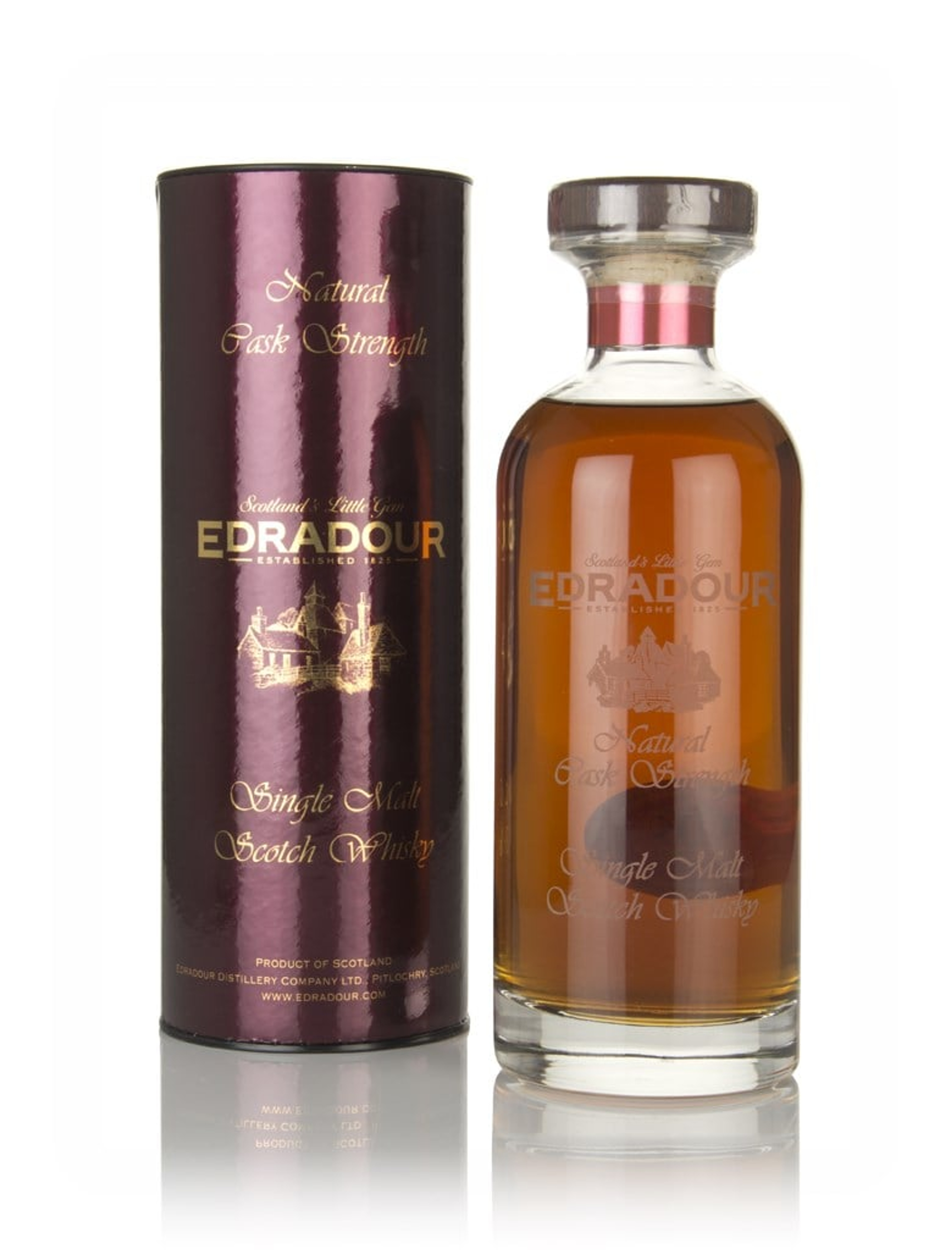 Edradour 13 Year Old 2004 (cask 448) Natural Cask Strength - Ibisco Decanter 70cl