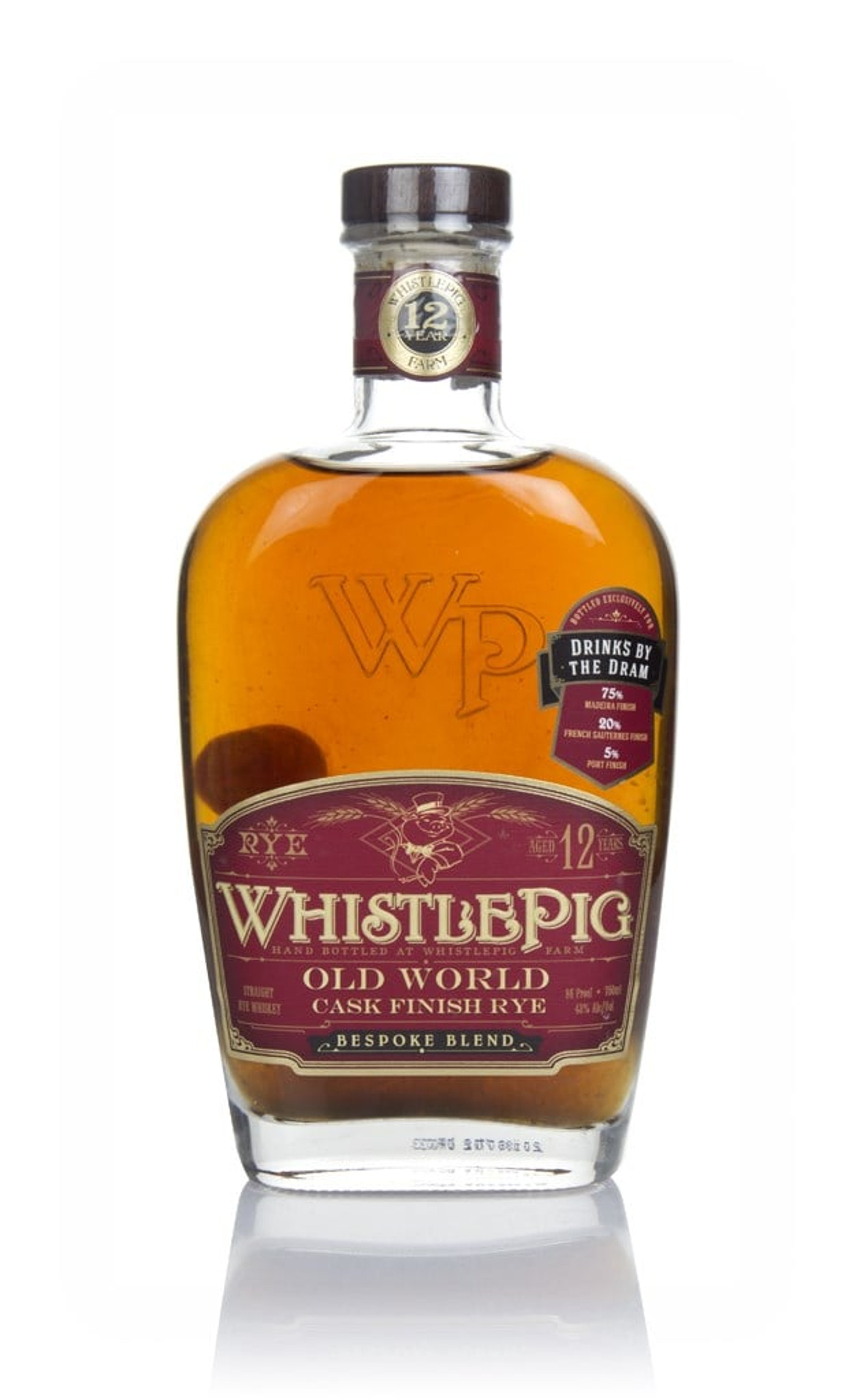 WhistlePig 12 Year Old - Old World (Drinks by the Dram) 75cl