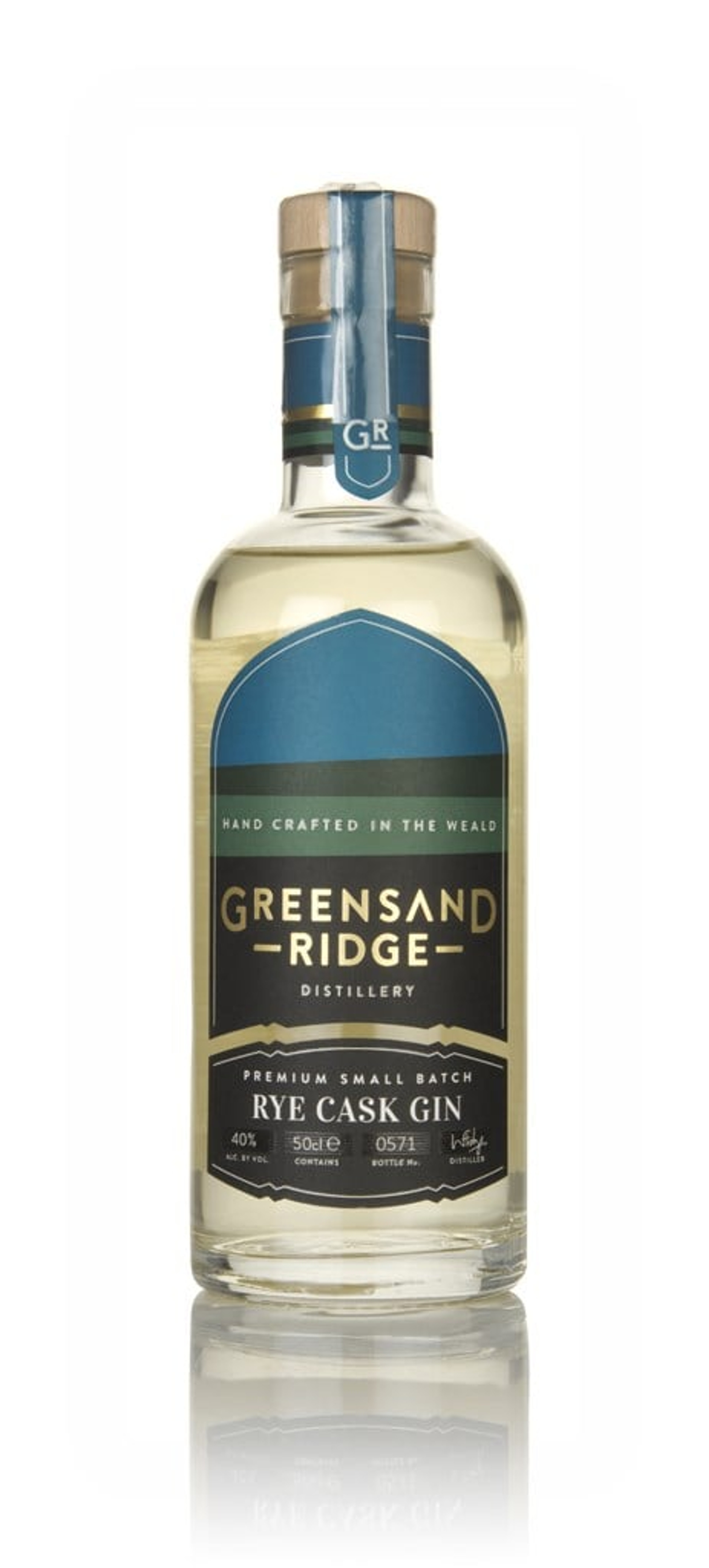 Greensand Ridge Rye Cask Gin 50cl