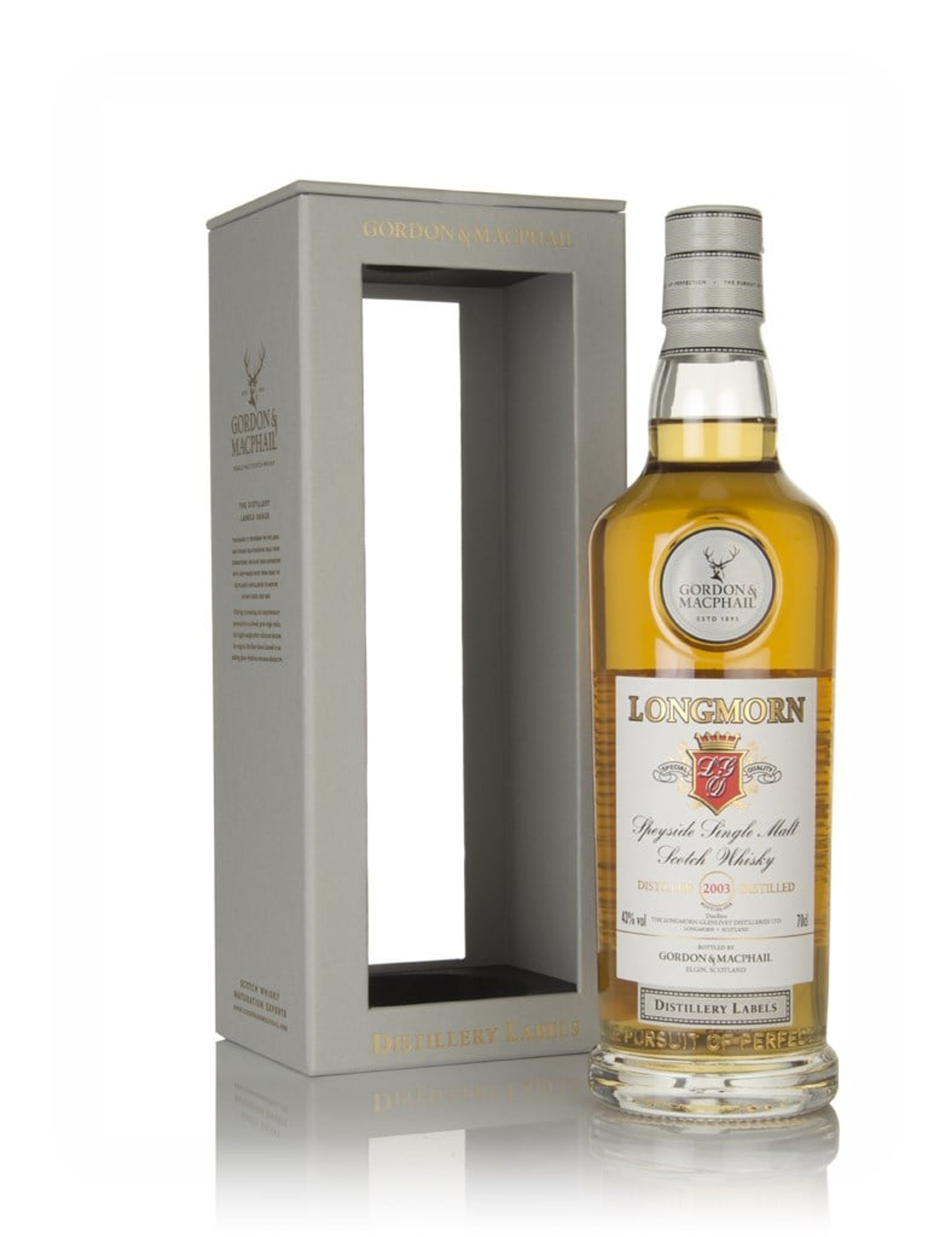 Longmorn 2003 (bottled 2018) - Distillery Labels (Gordon & MacPhail) 70cl