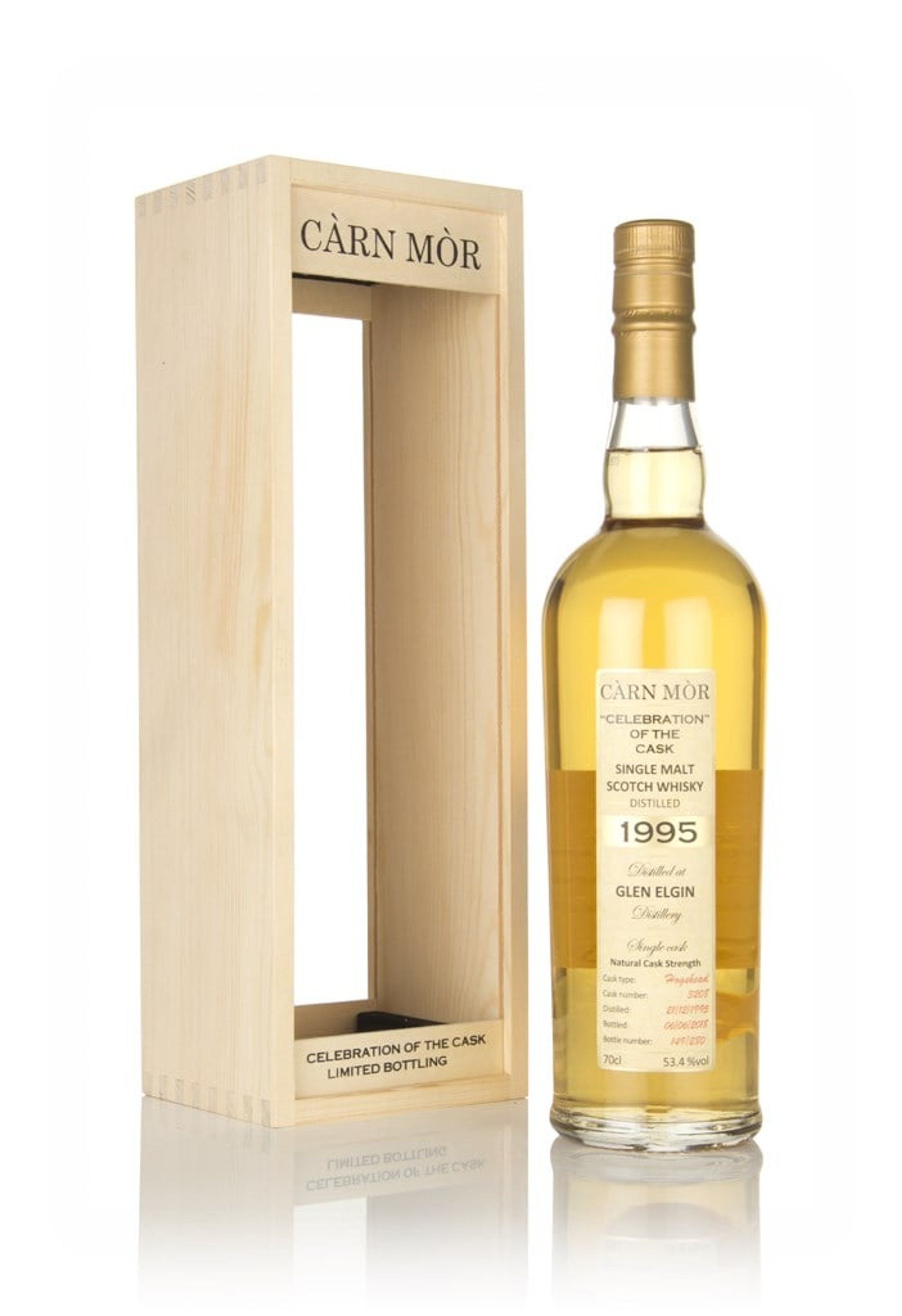 Glen Elgin 22 Year Old 1995 (cask 3208) - Celebration Of The Cask (Càrn Mòr) 70cl