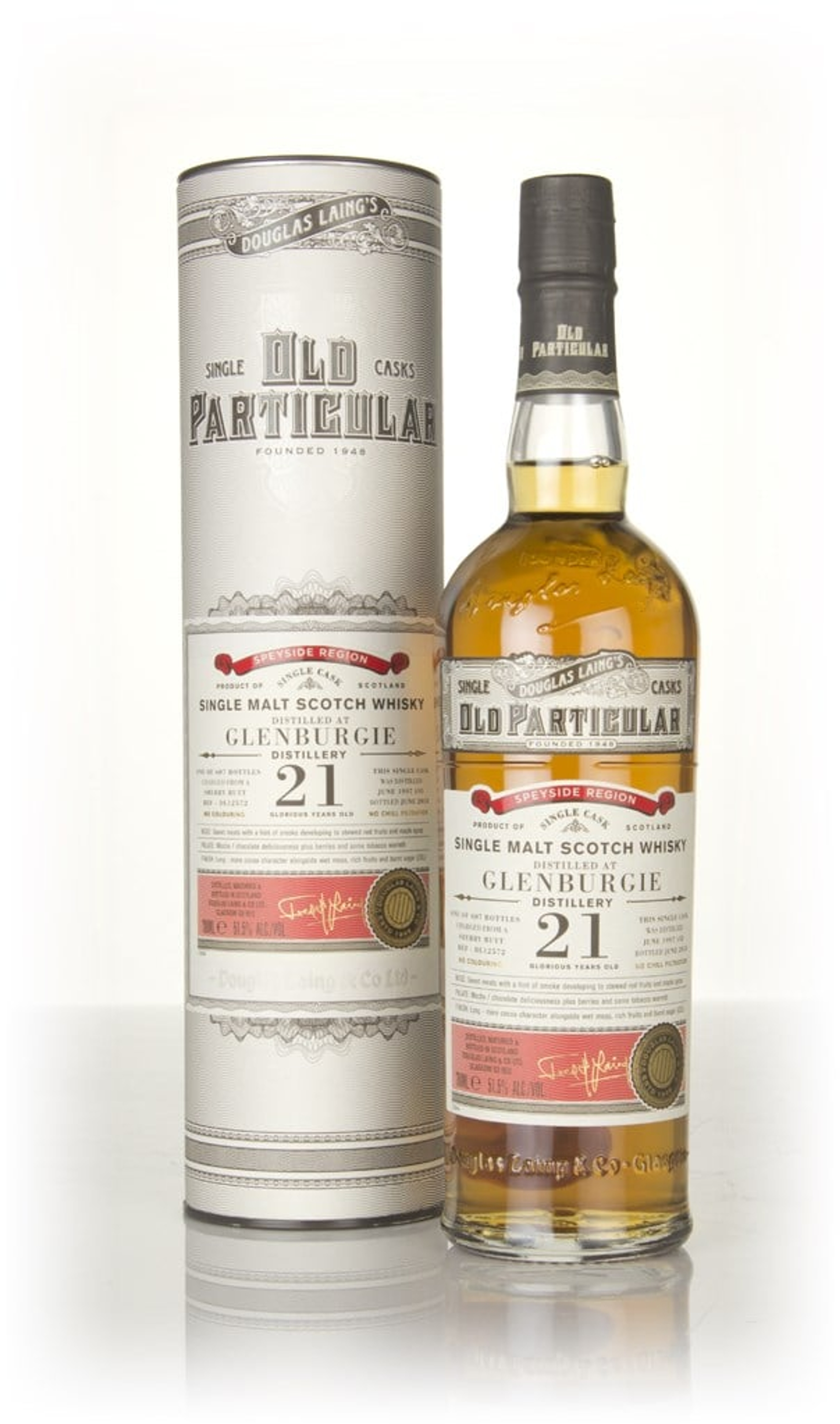 Glenburgie 21 Year Old 1997 (cask 12572) - Old Particular (Douglas Laing) 70cl
