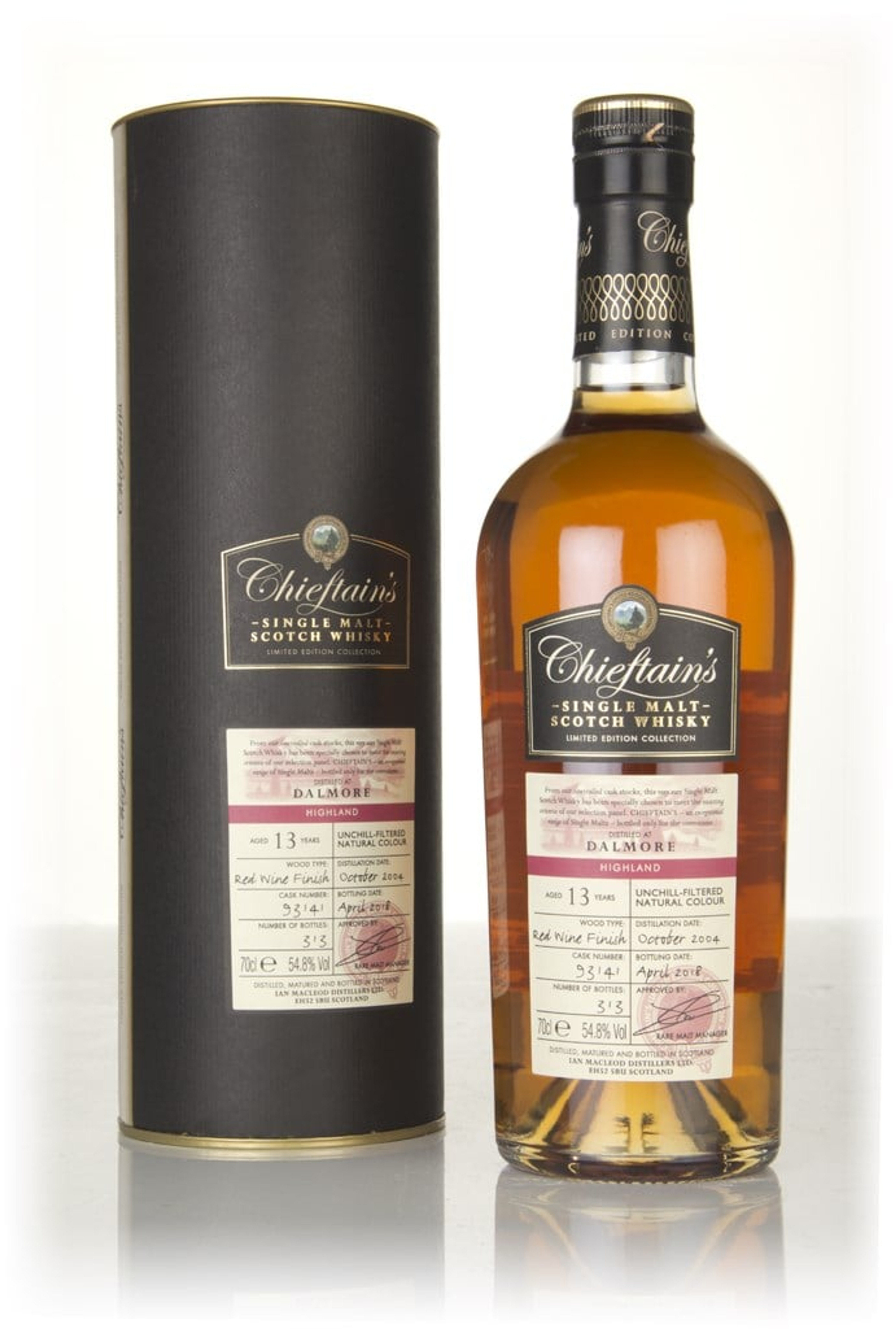 Dalmore 13 Year Old 2004 (cask 93141) - Chieftain's (Ian Macleod) 70cl