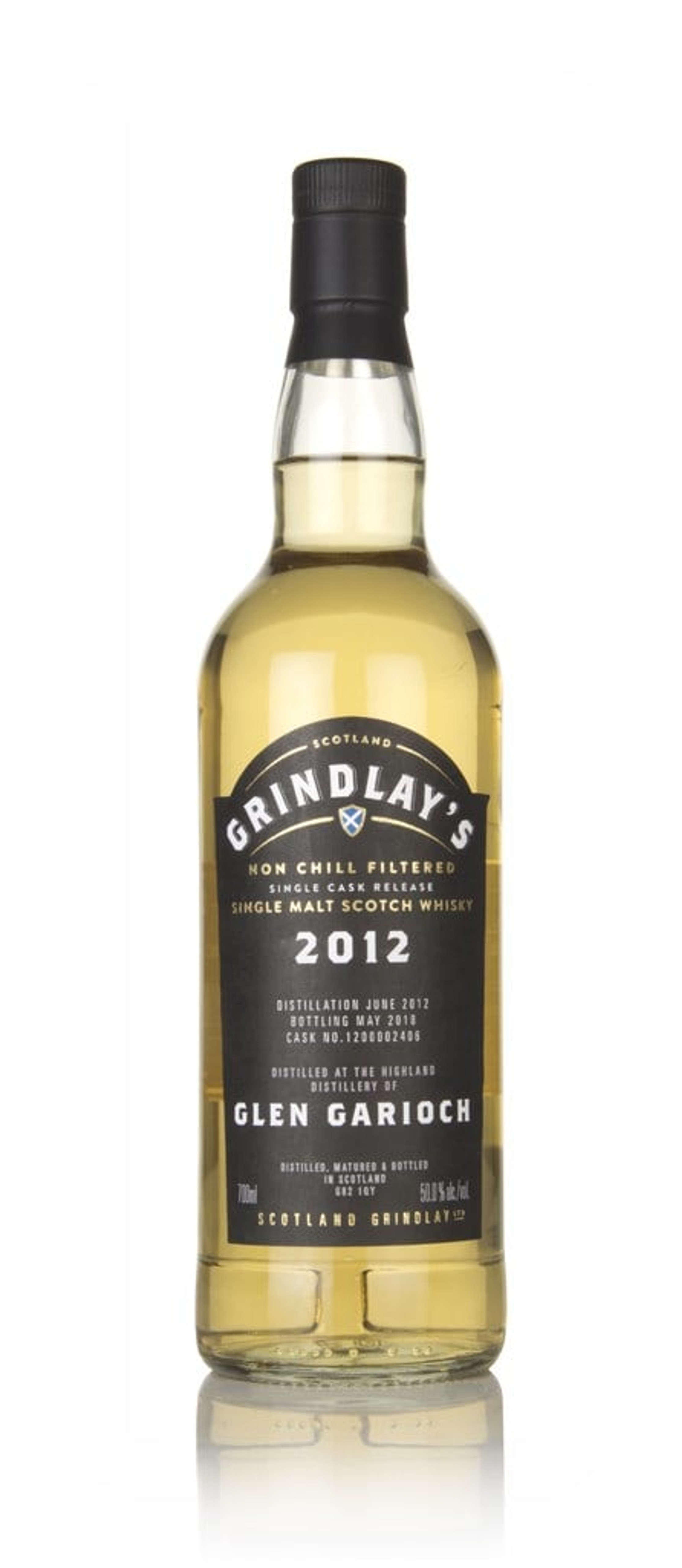 Glen Garioch 5 Year Old 2012 (cask 1200002406) (Scotland Grindlay) 70cl