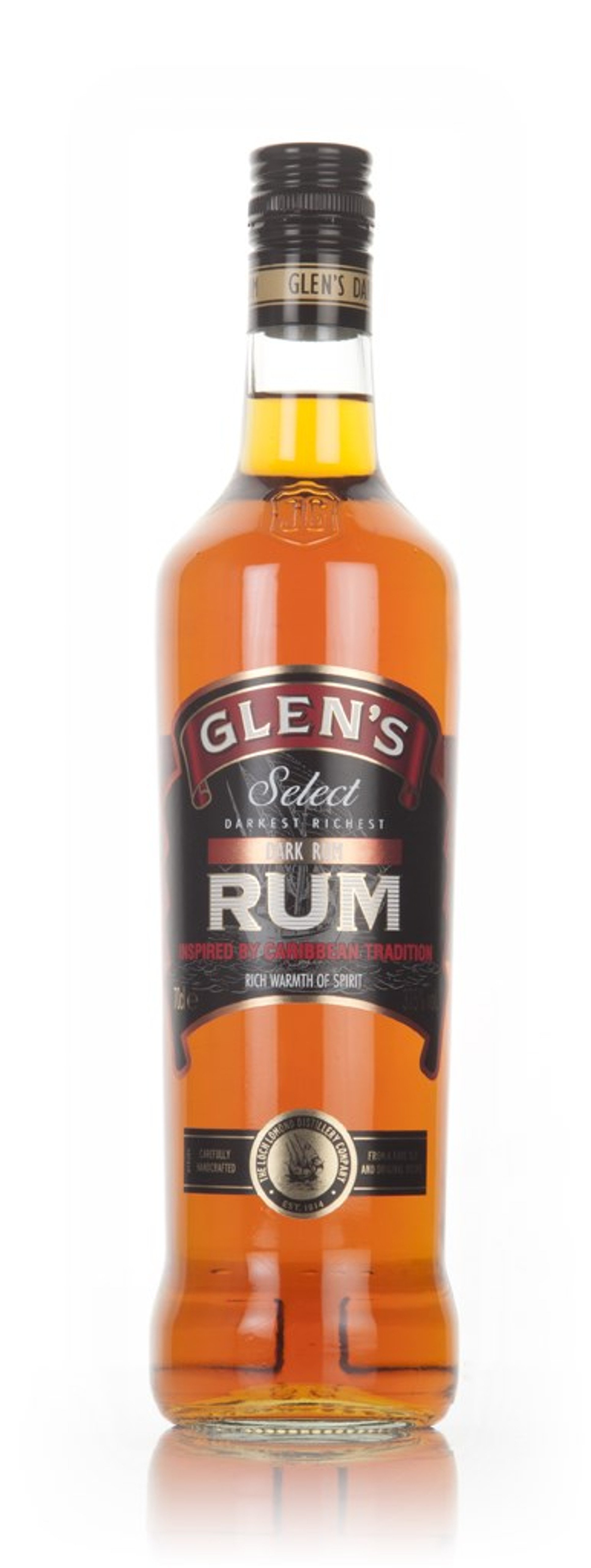 Glen's Dark Rum 70cl
