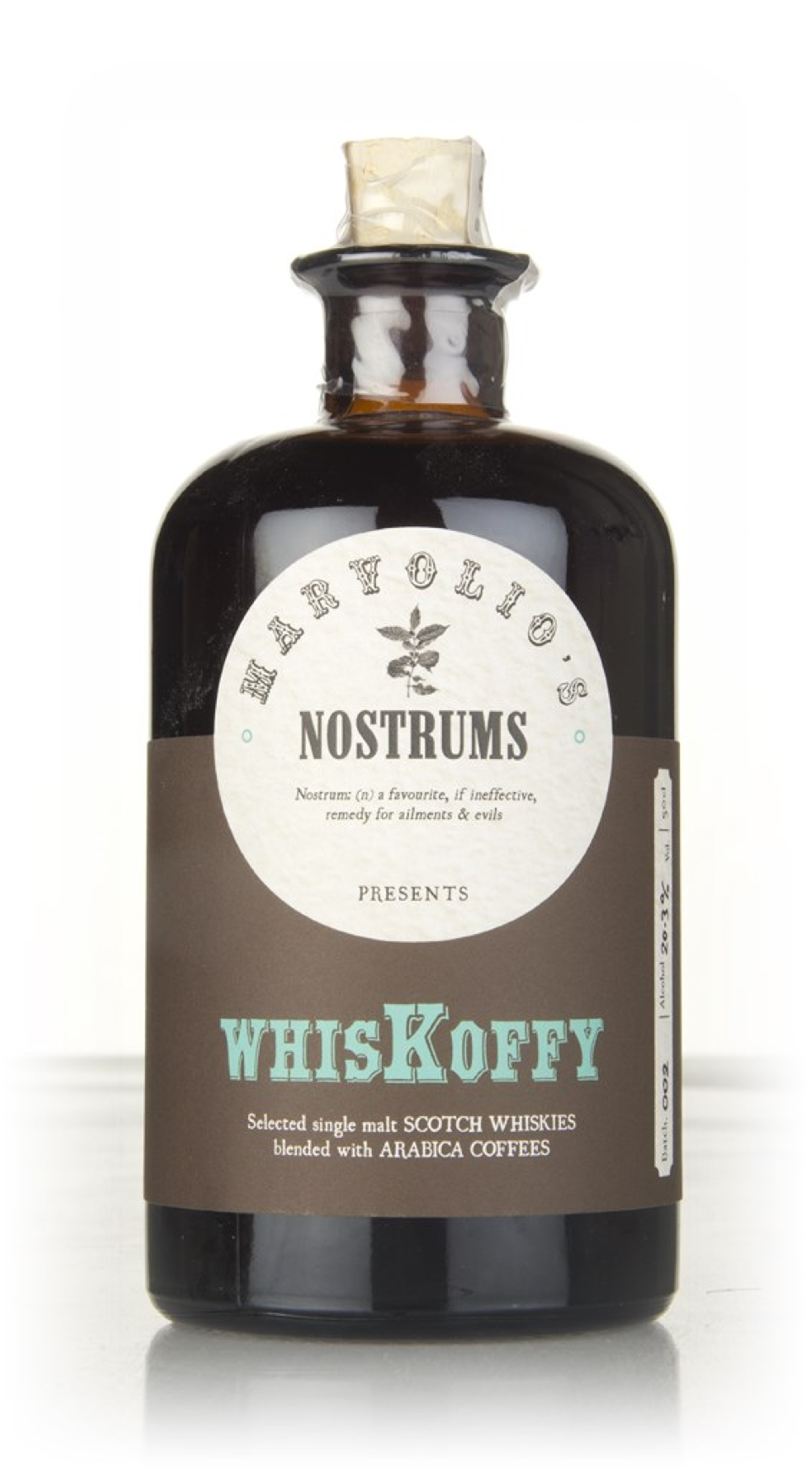 Marvolio's Nostrums Whiskoffy 50cl