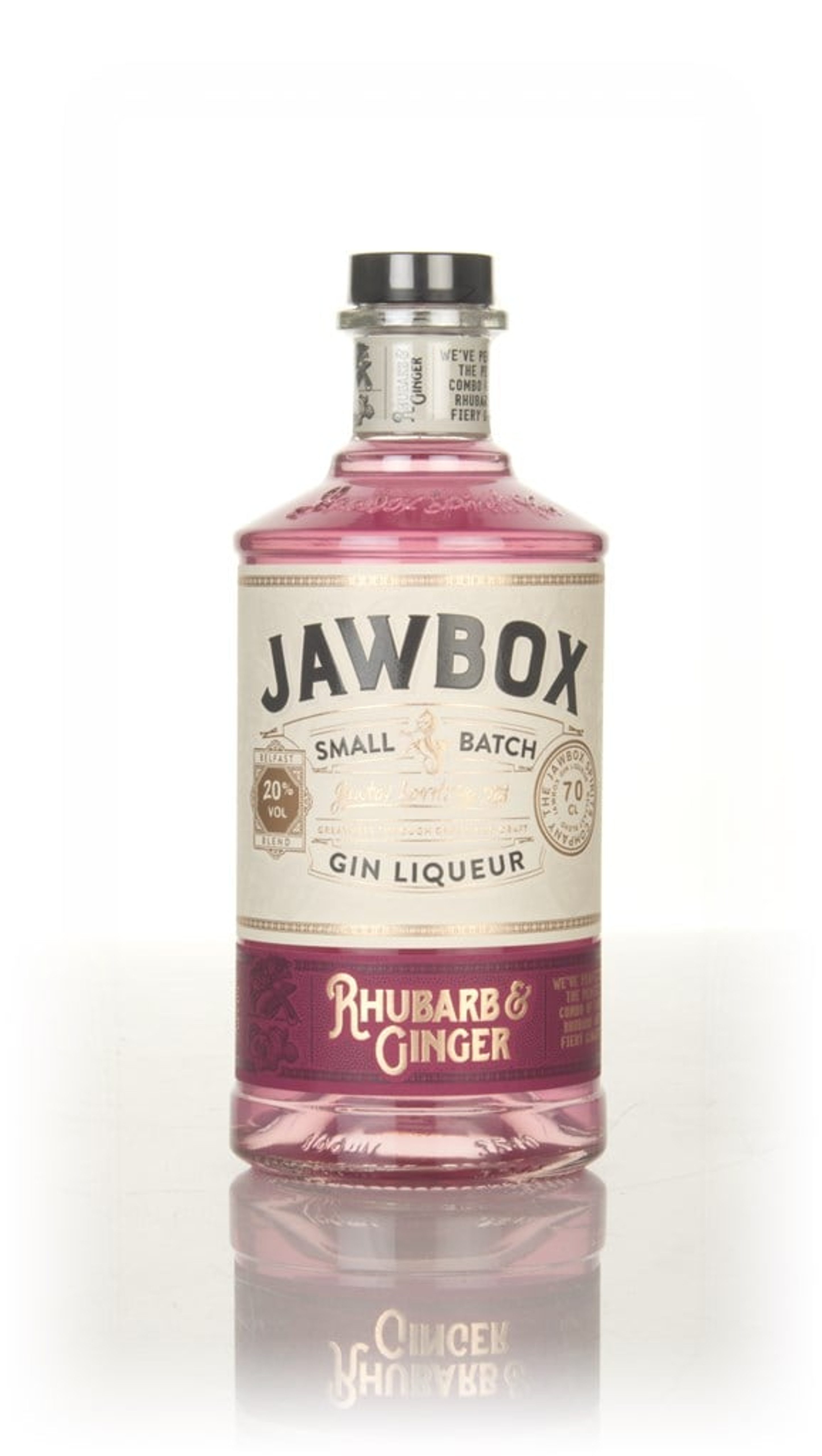 Jawbox Rhubarb & Ginger Gin Liqueur 70cl