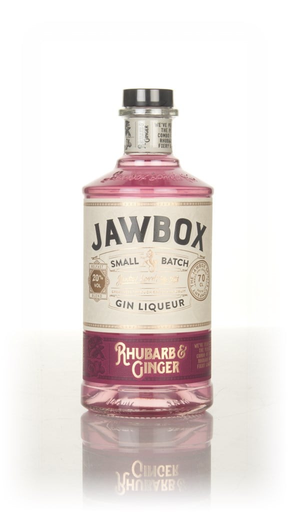 Jawbox Rhubarb & Ginger Gin Liqueur 70cl