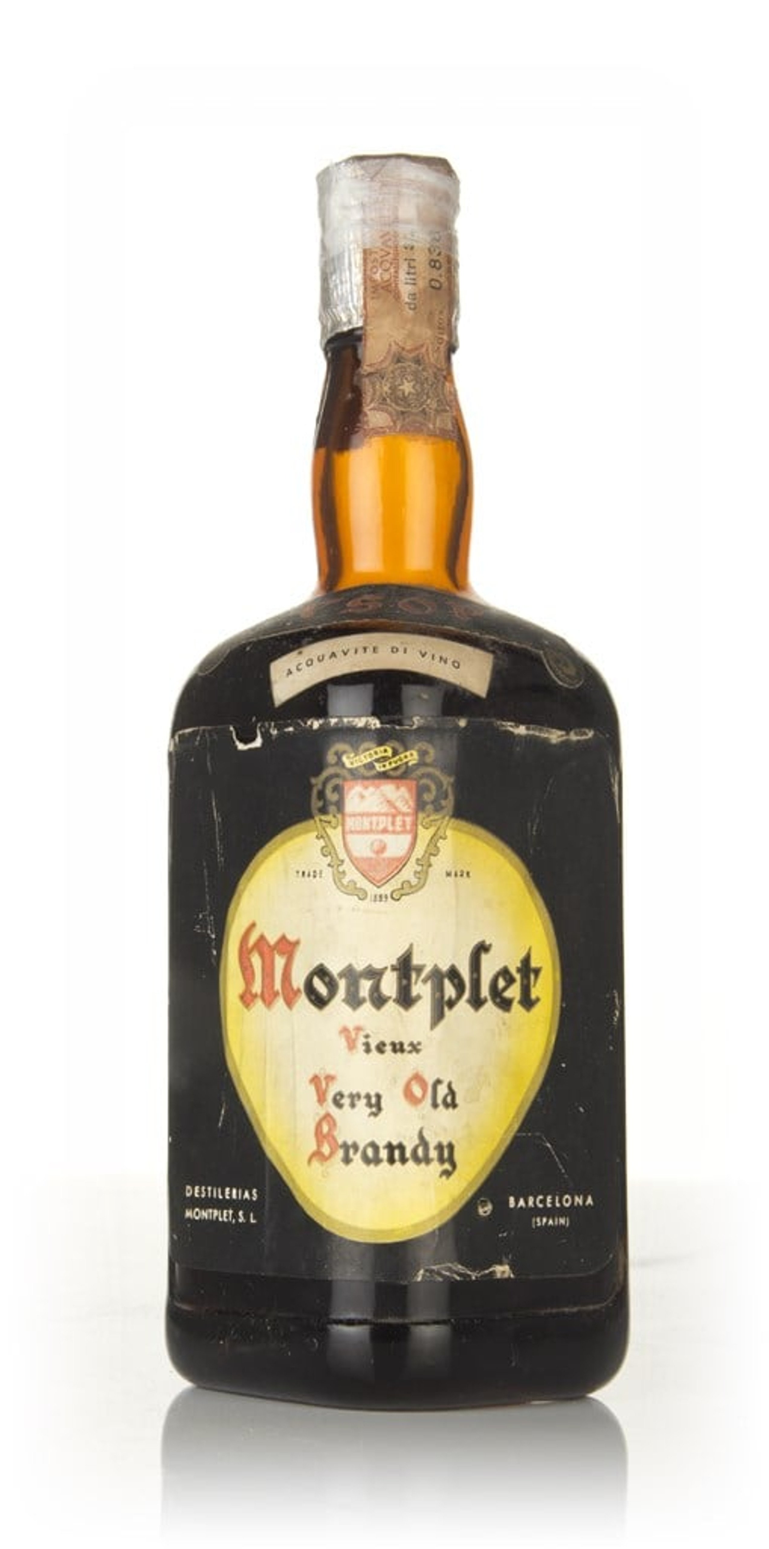 Montplet Vieux Very Old Brandy - pre-1964 75cl