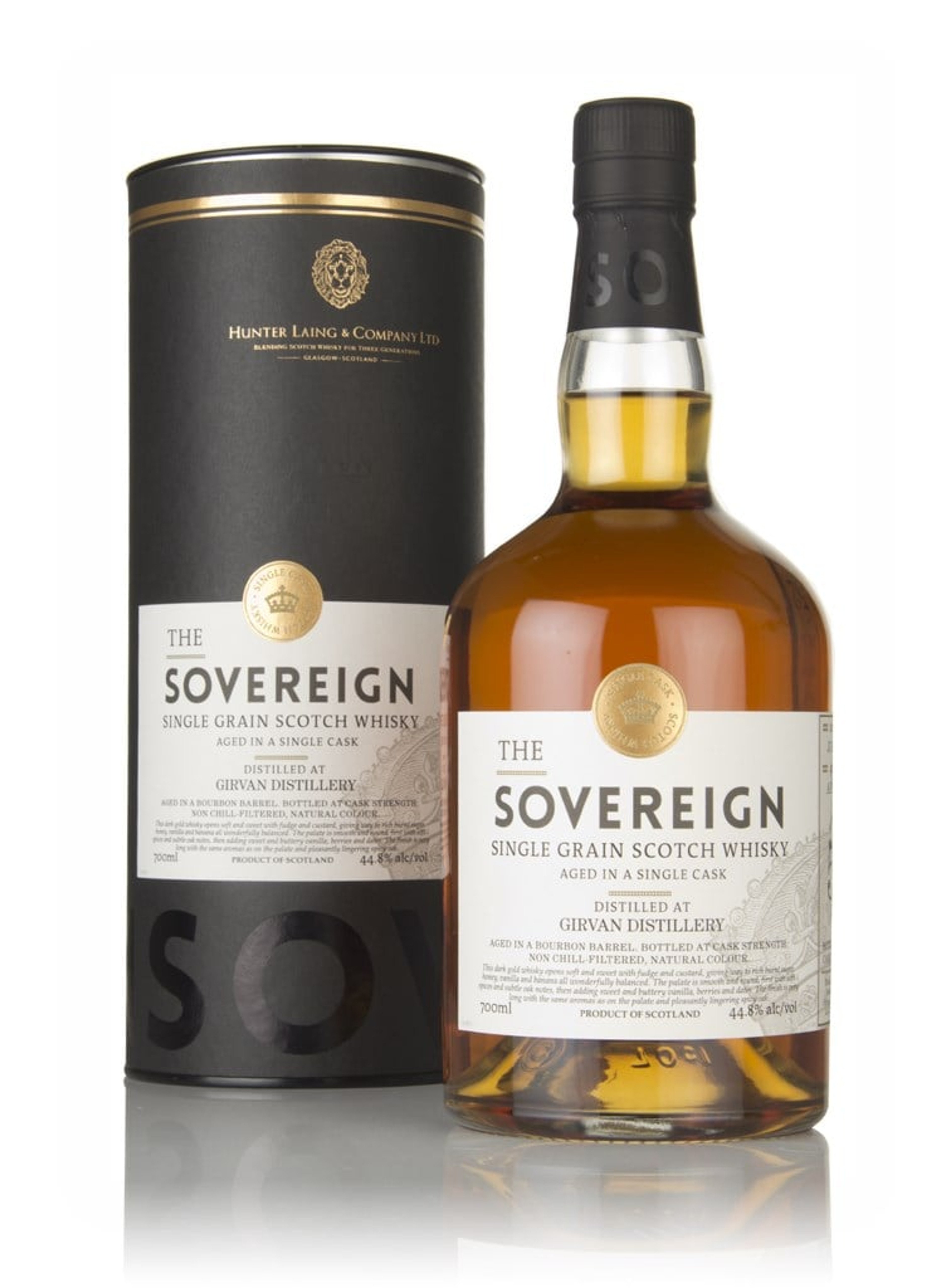 Girvan 52 Year Old 1965 (cask 13927) - The Sovereign (Hunter Laing) 70cl