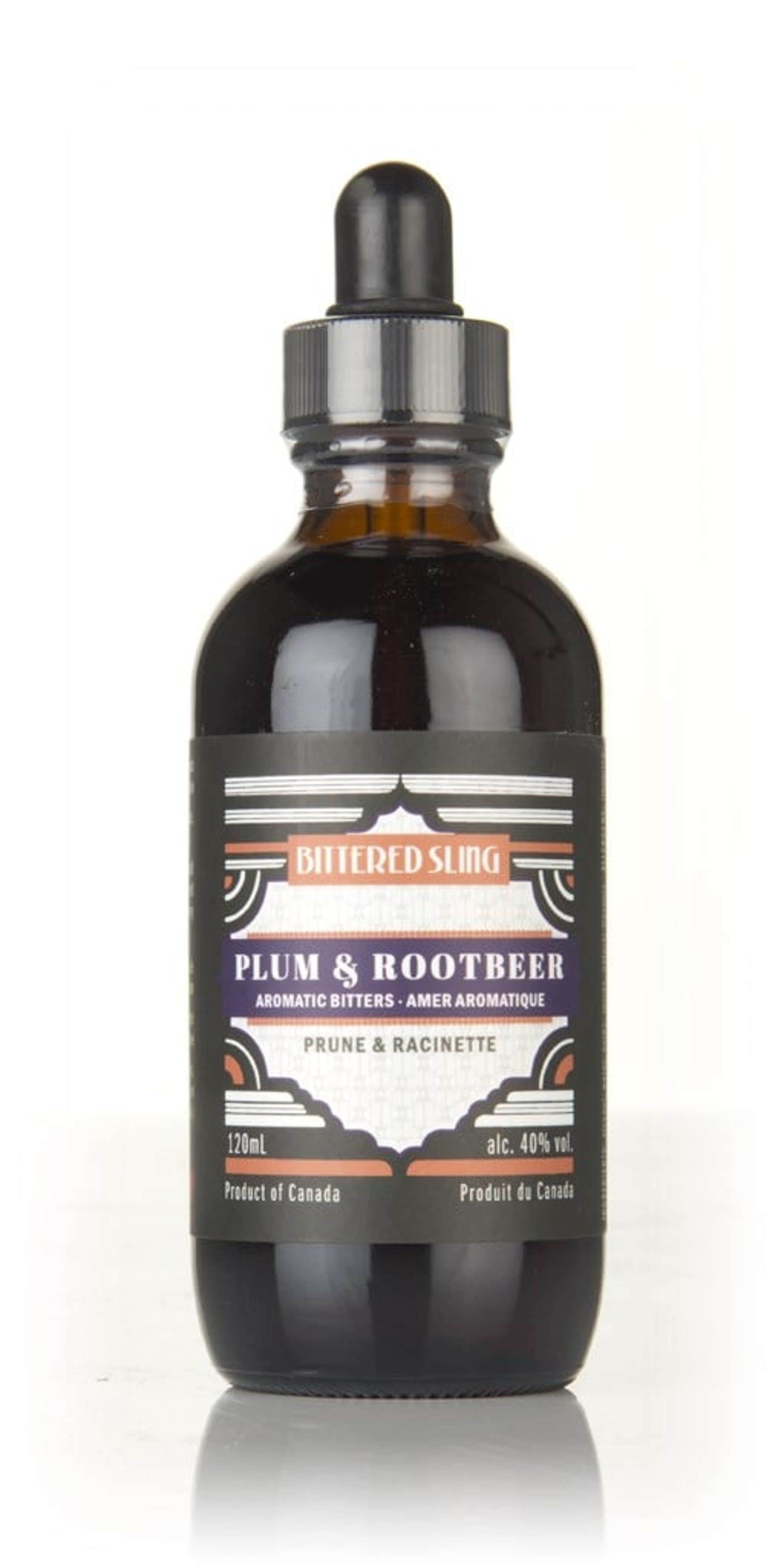 Bittered Sling Plum & Rootbeer Bitters 12cl
