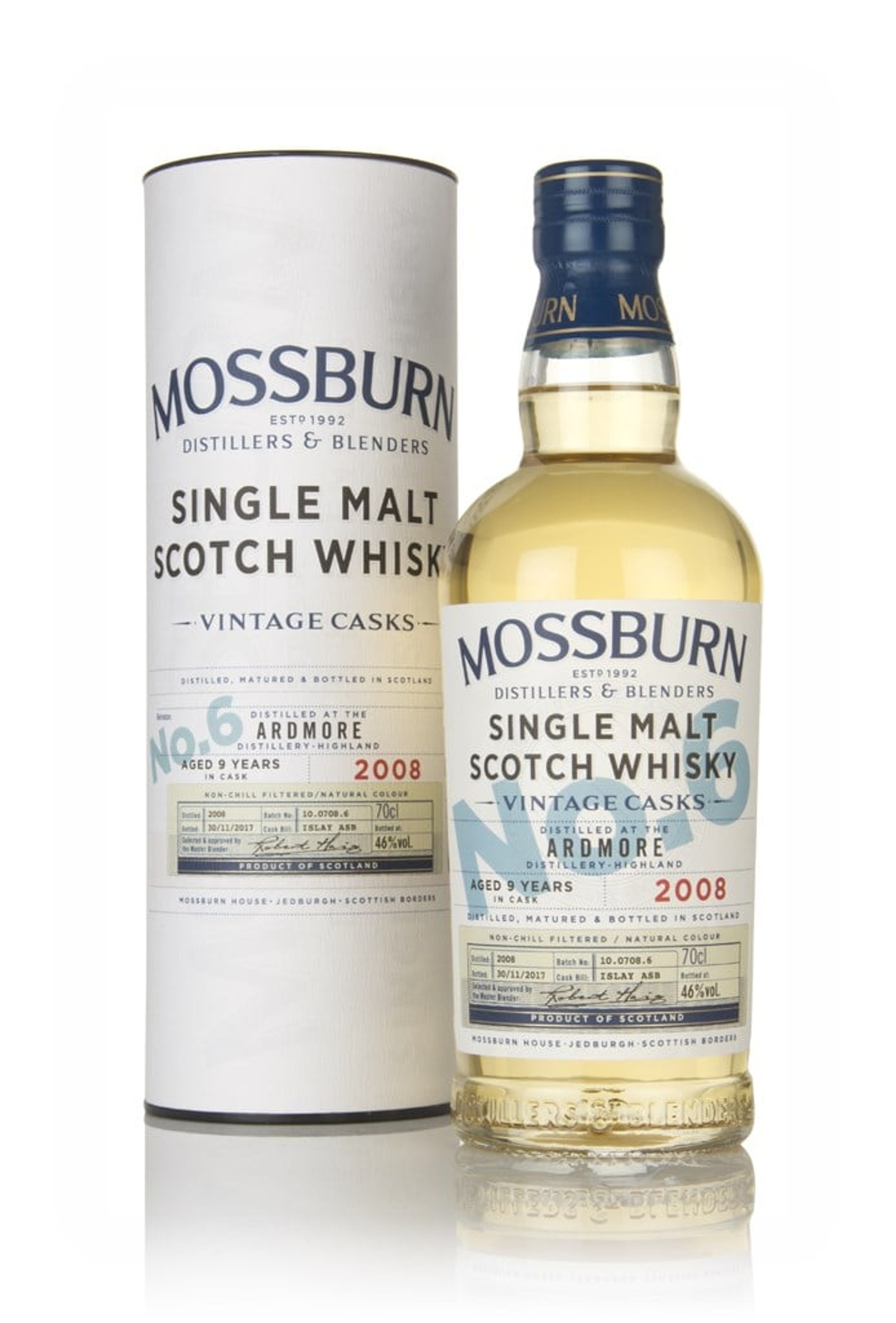 Ardmore 9 Year Old 2008 - Vintage Casks (Mossburn) 70cl