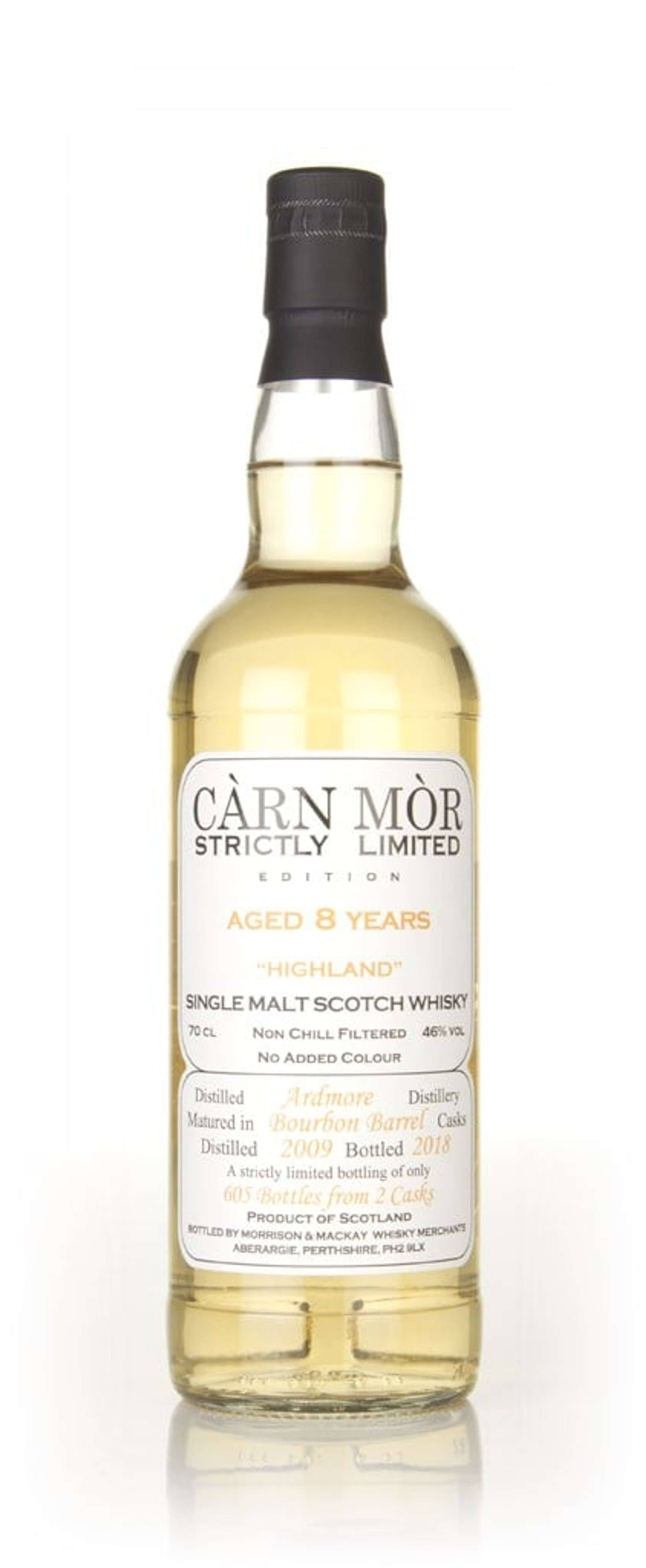 Ardmore 8 Year Old 2009 - Strictly Limited (Càrn Mòr) 70cl