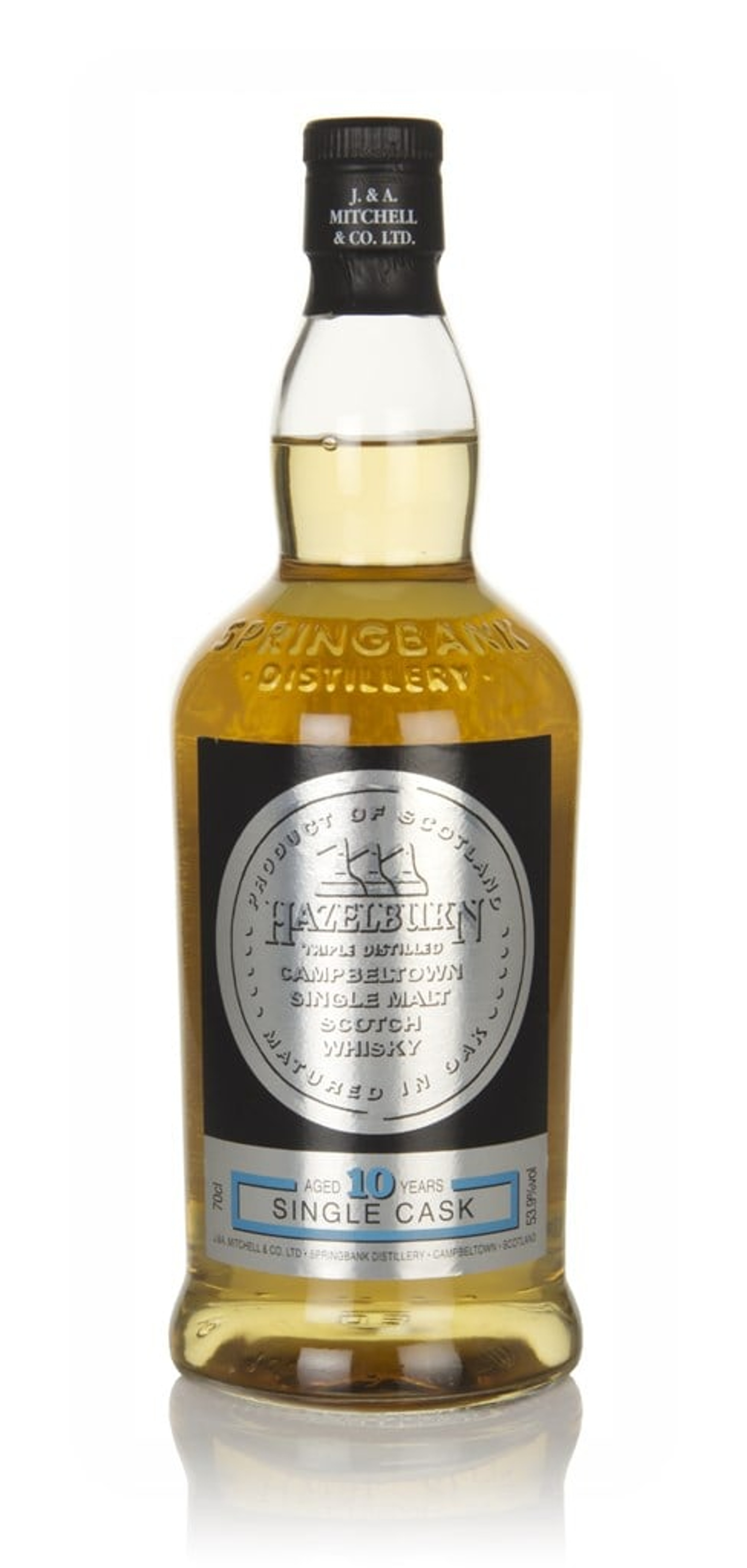 Hazelburn 10 Year Old 2007 - Bourbon Single Cask 70cl