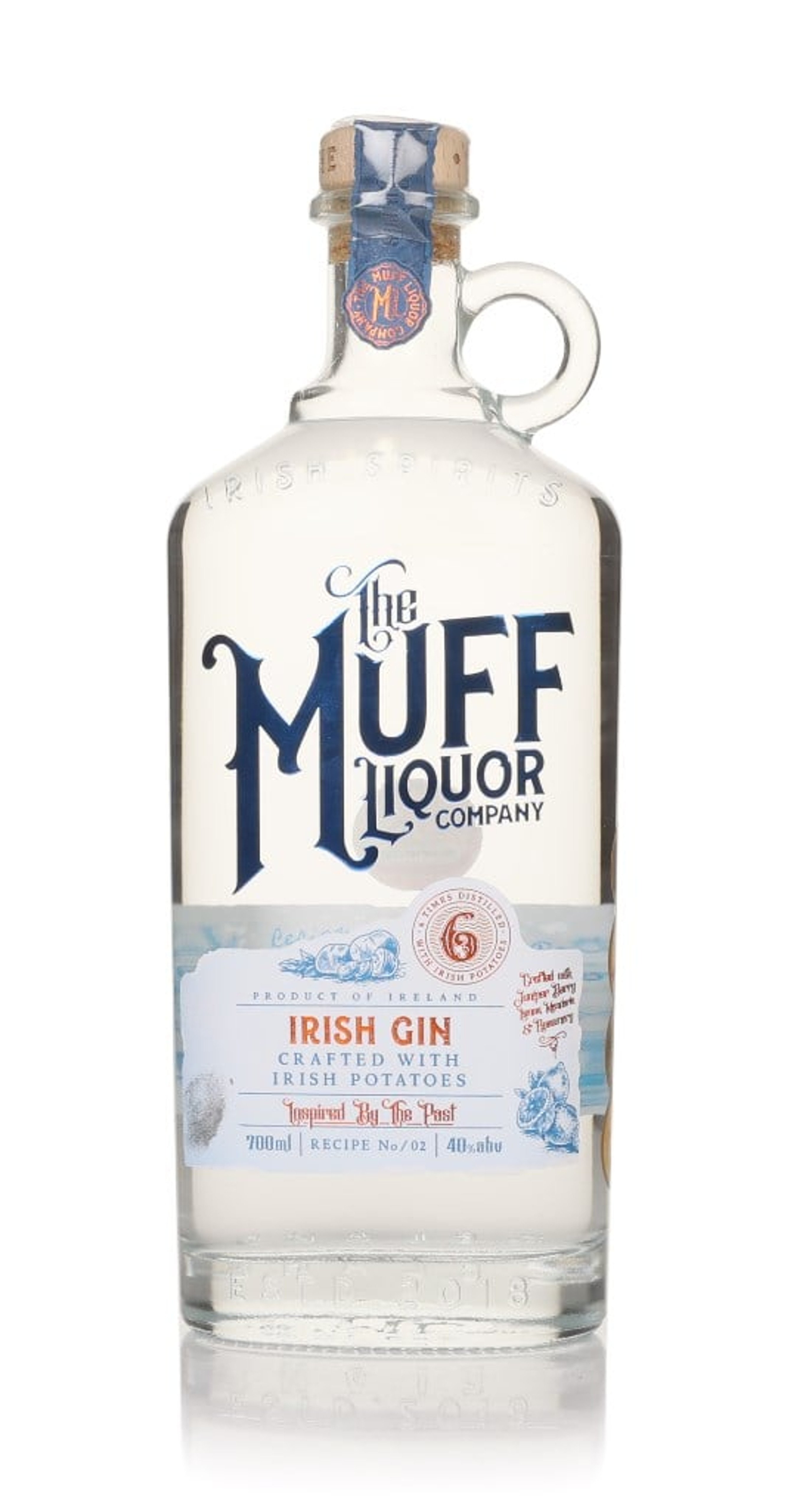 The Muff Liquor Company Irish Potato Craft Gin 70cl