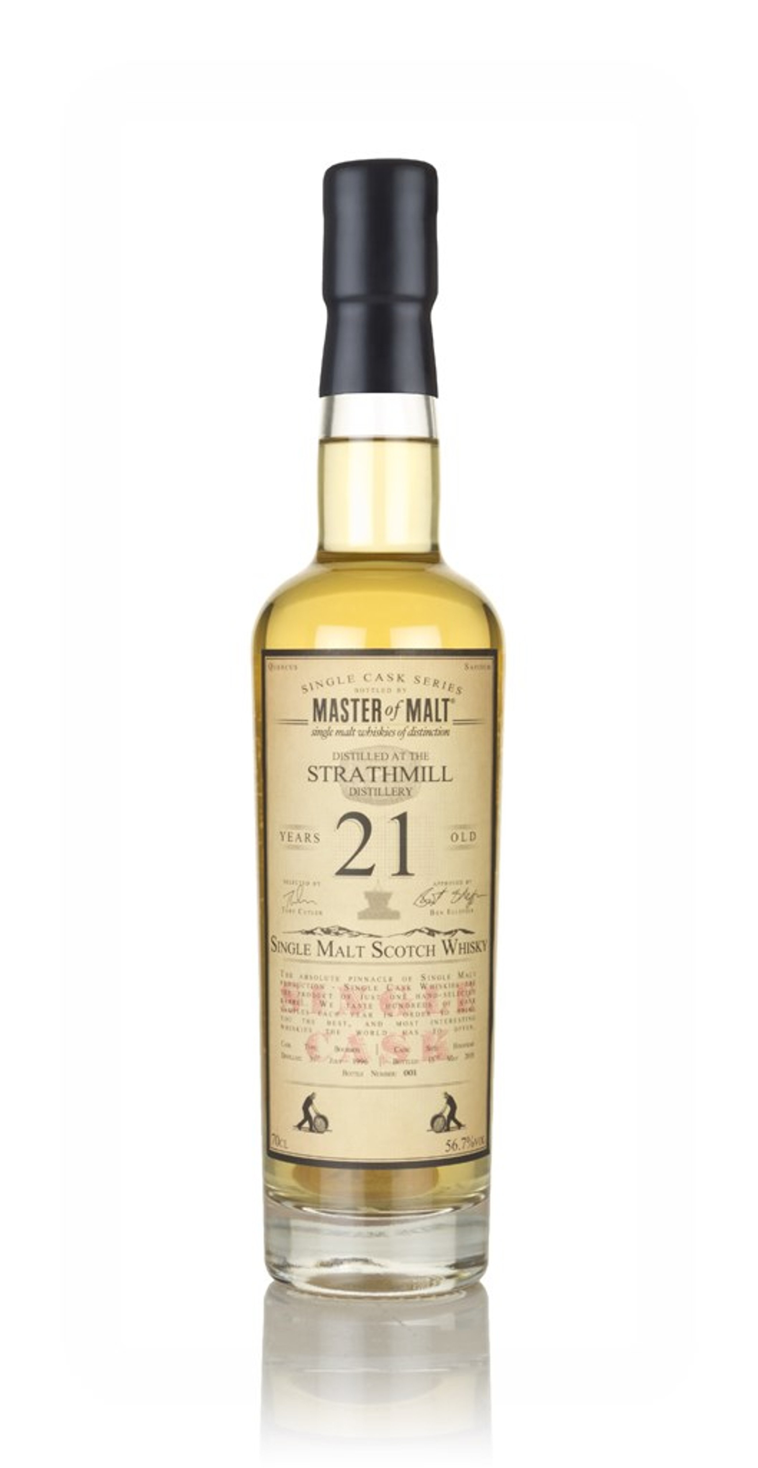 Strathmill 21 Year Old 1996 - Single Cask (Master of Malt) 70cl