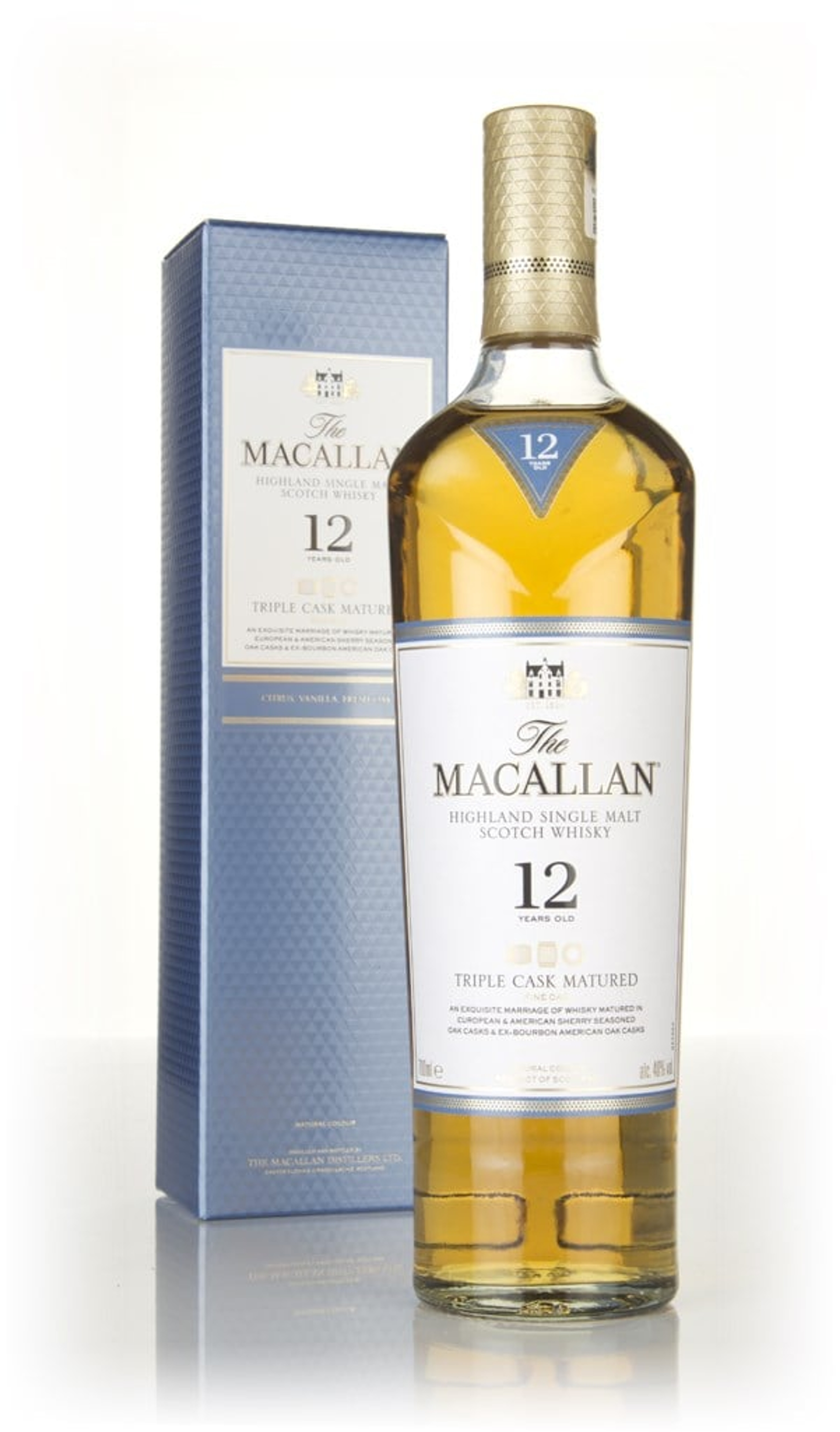 The Macallan 12 Year Old Triple Cask 70cl Whisky | Master Of Malt