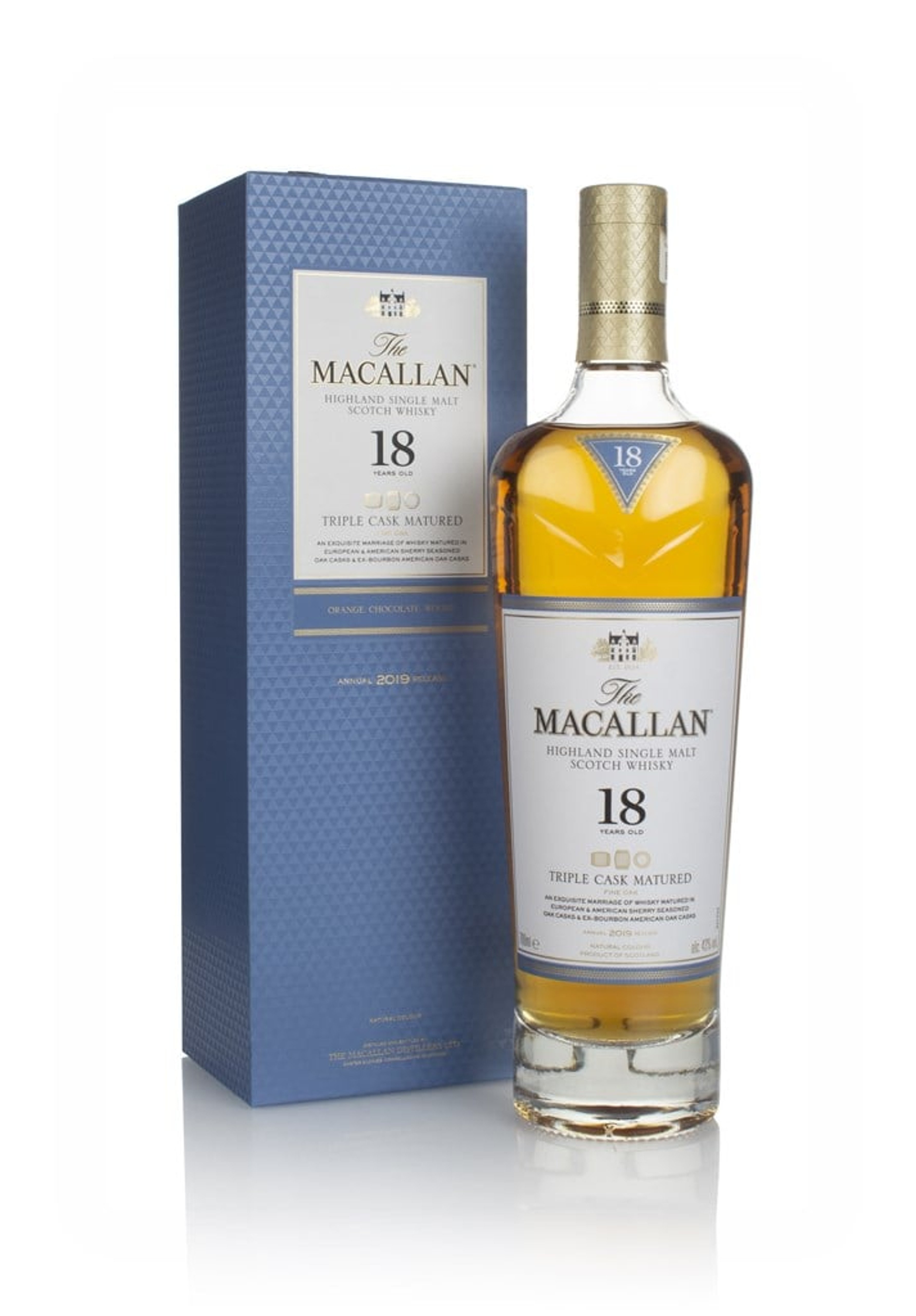 The Macallan 18 Year Old Triple Cask (2019 Release) 70cl