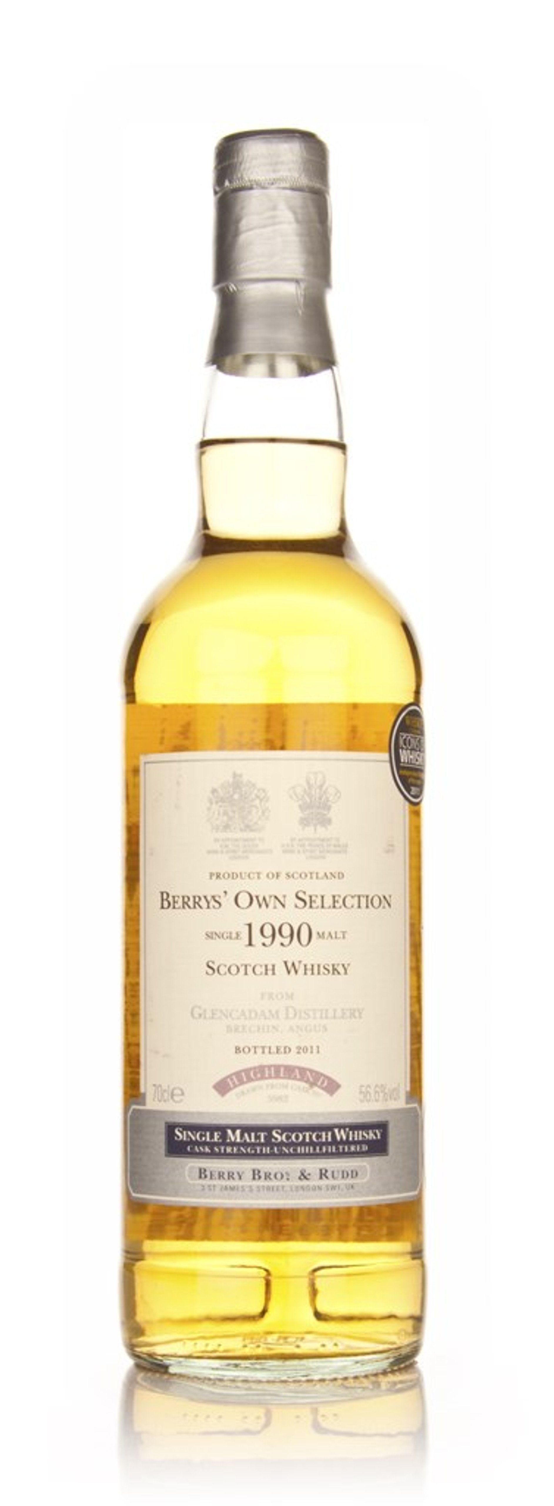 Glencadam 1990 (Berry Bros. & Rudd) 70cl