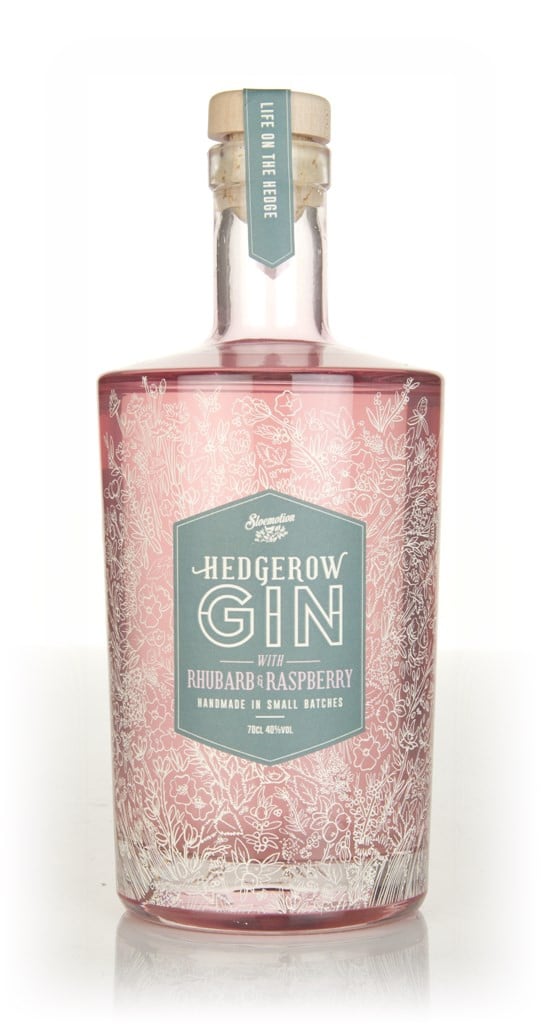 Sloemotion Hedgerow Gin - Rhubarb & Raspberry 70cl