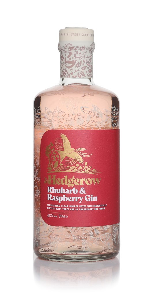 Sloemotion Hedgerow Gin - Rhubarb & Raspberry 70cl