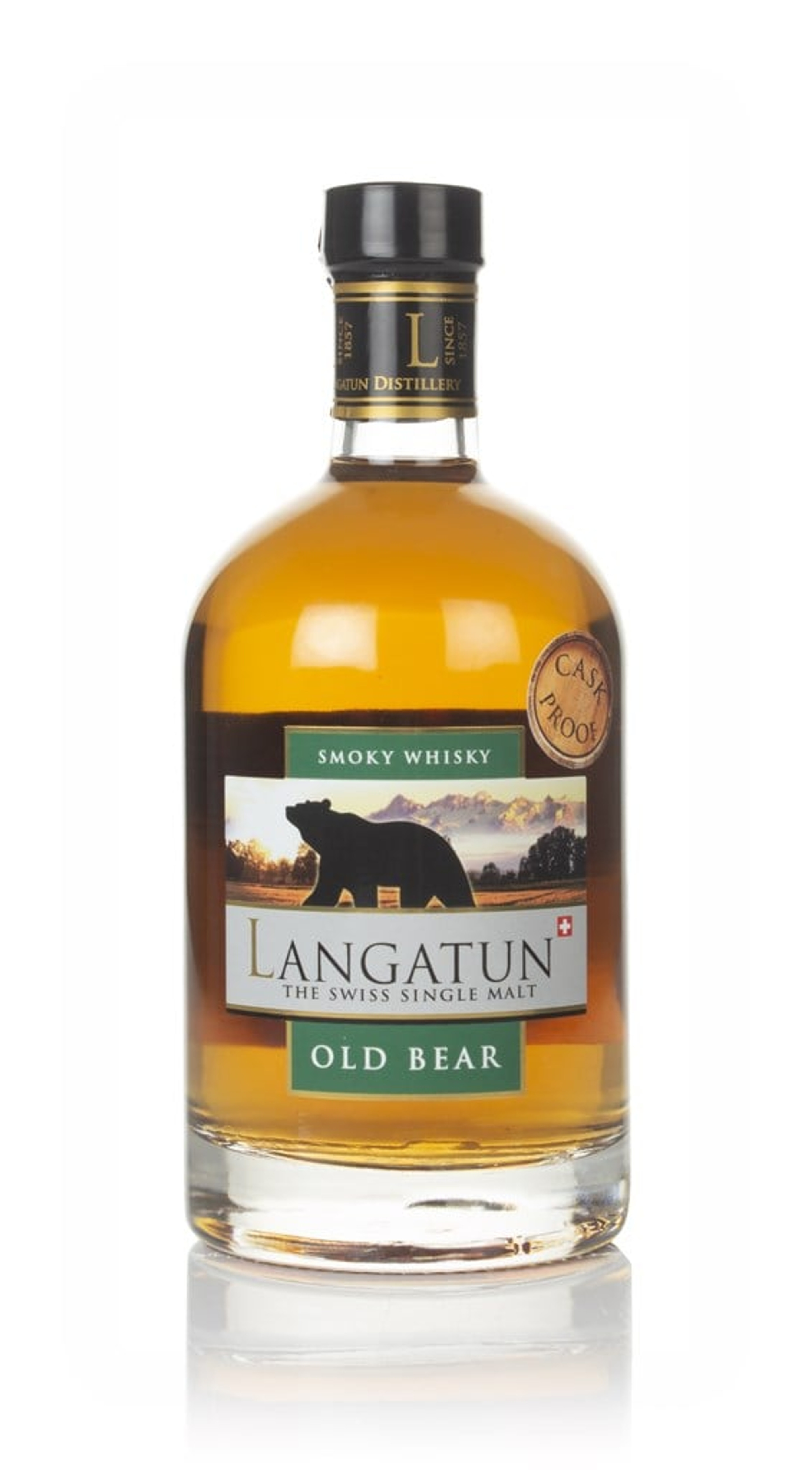 Langatun Old Bear Smoky Cask Proof (58.5%) 50cl